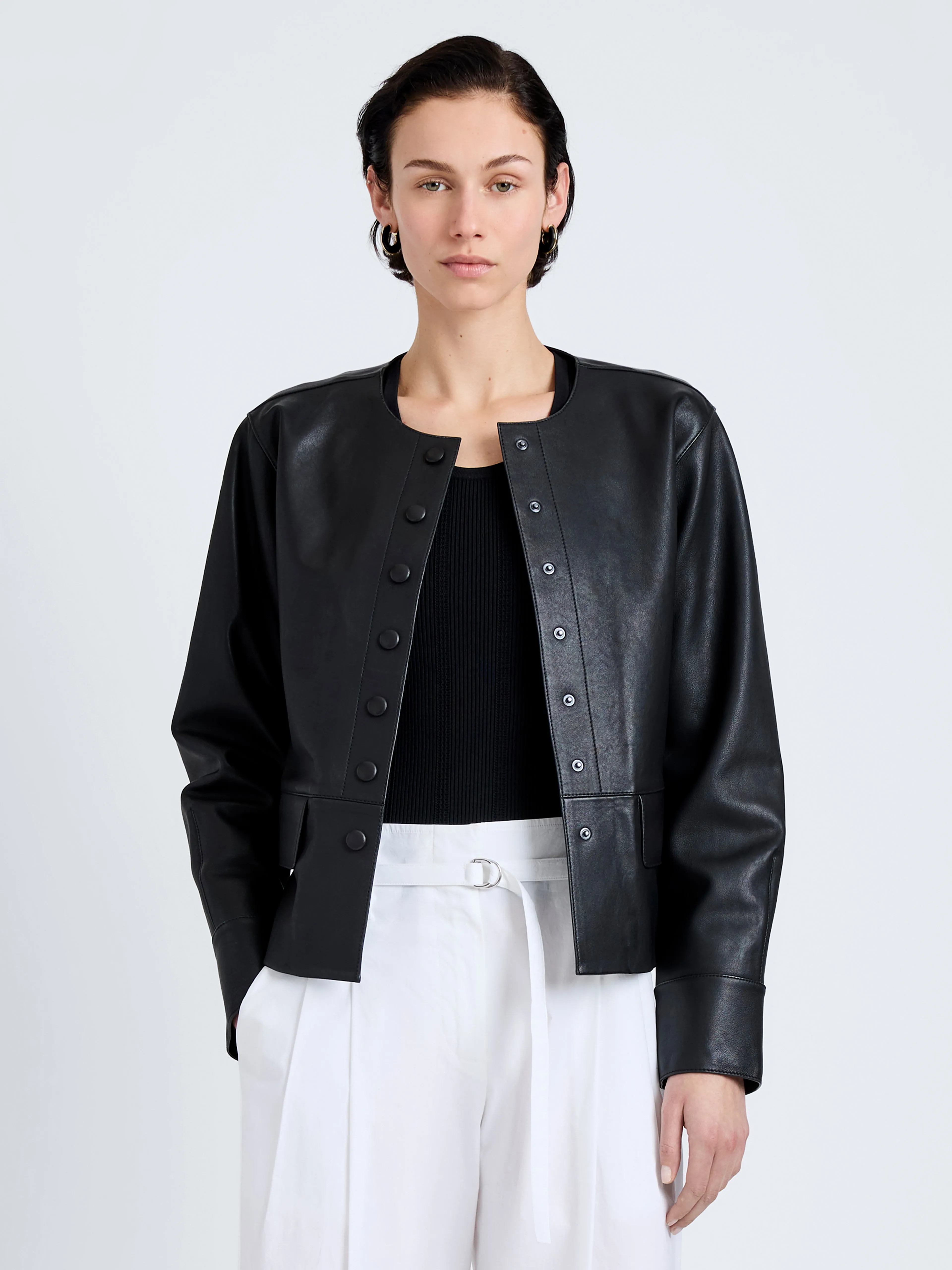 Robin Jacket in Leather sold by Proenza Schouler product image thumbnail 2