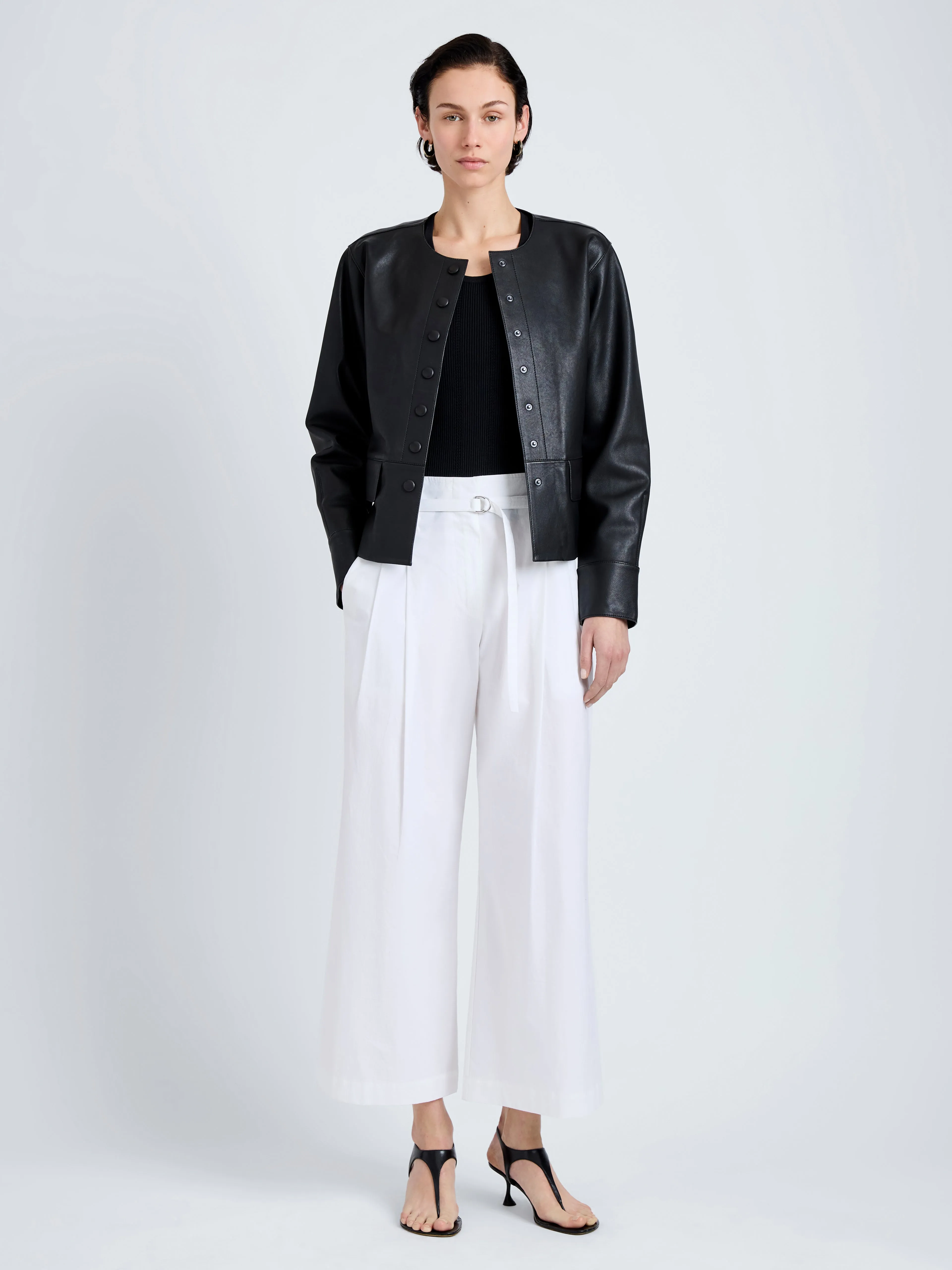 Robin Jacket in Leather sold by Proenza Schouler product image thumbnail 3