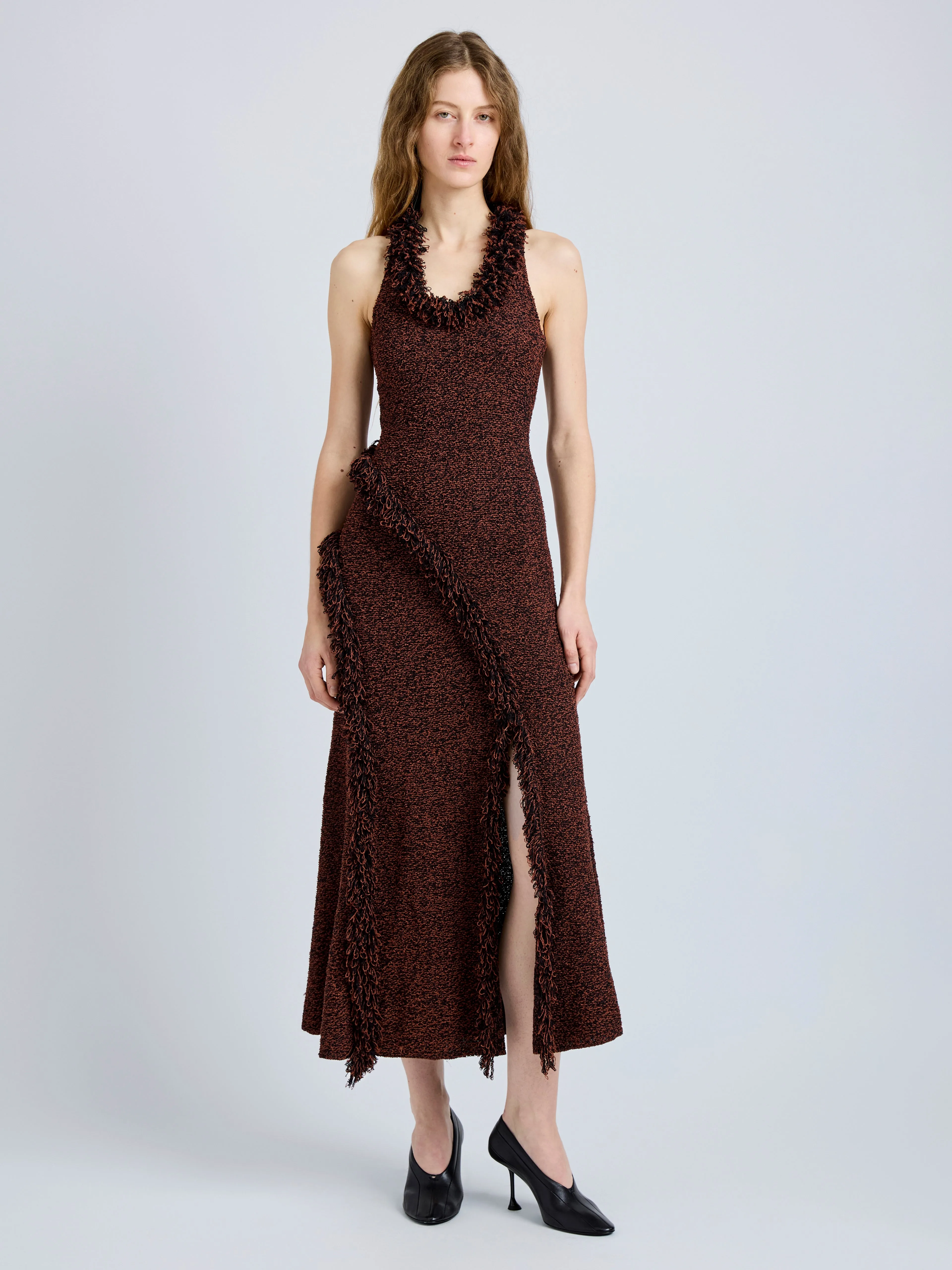 Nilo Dress in Textured Jacquard sold by Proenza Schouler product image thumbnail 2