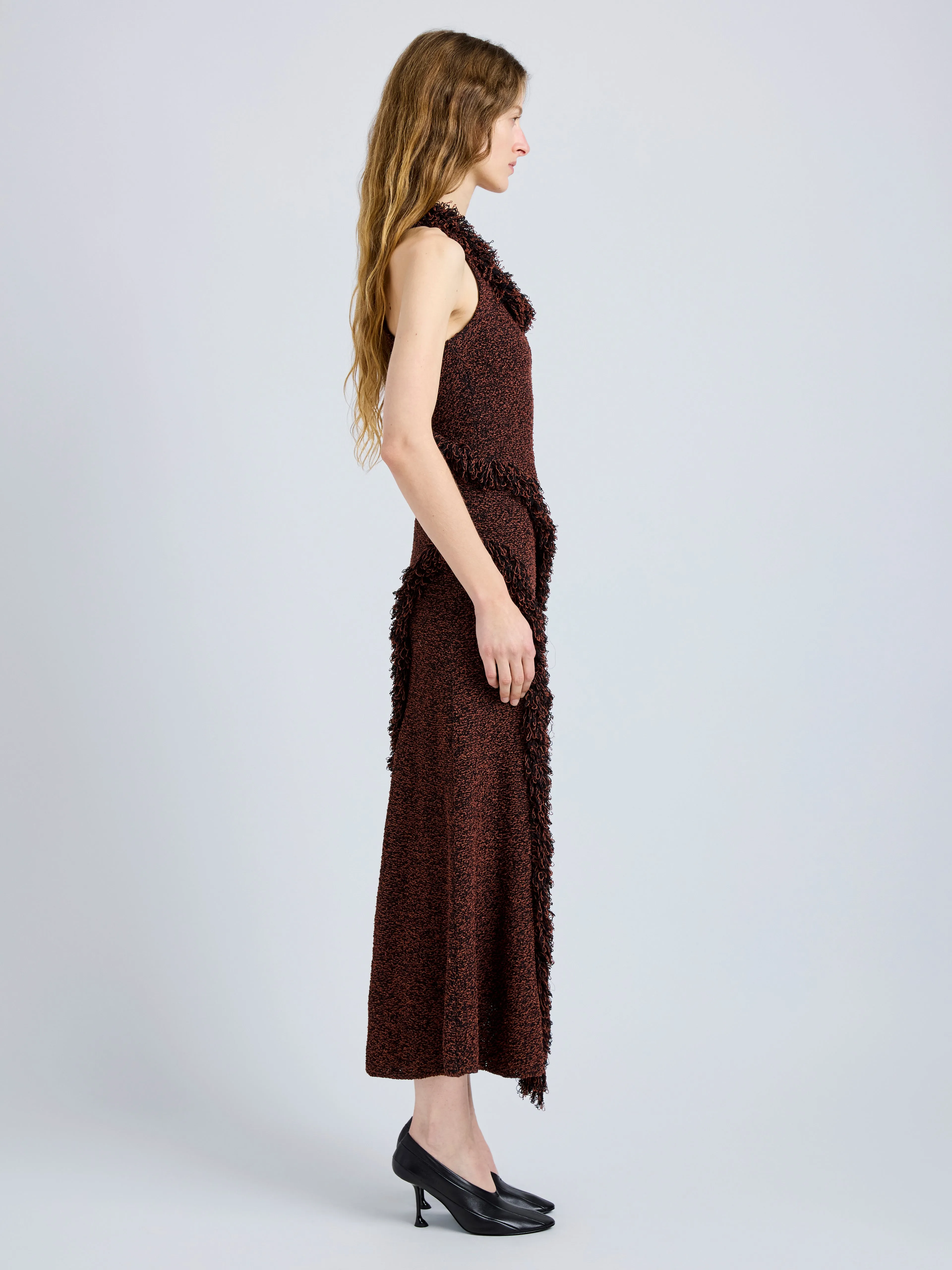 Nilo Dress in Textured Jacquard sold by Proenza Schouler product image thumbnail 3