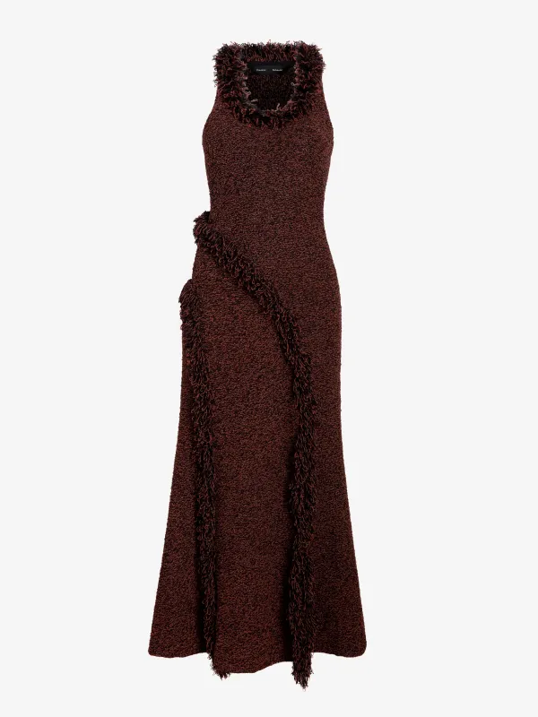 Nilo Dress in Textured Jacquard made by Proenza Schouler