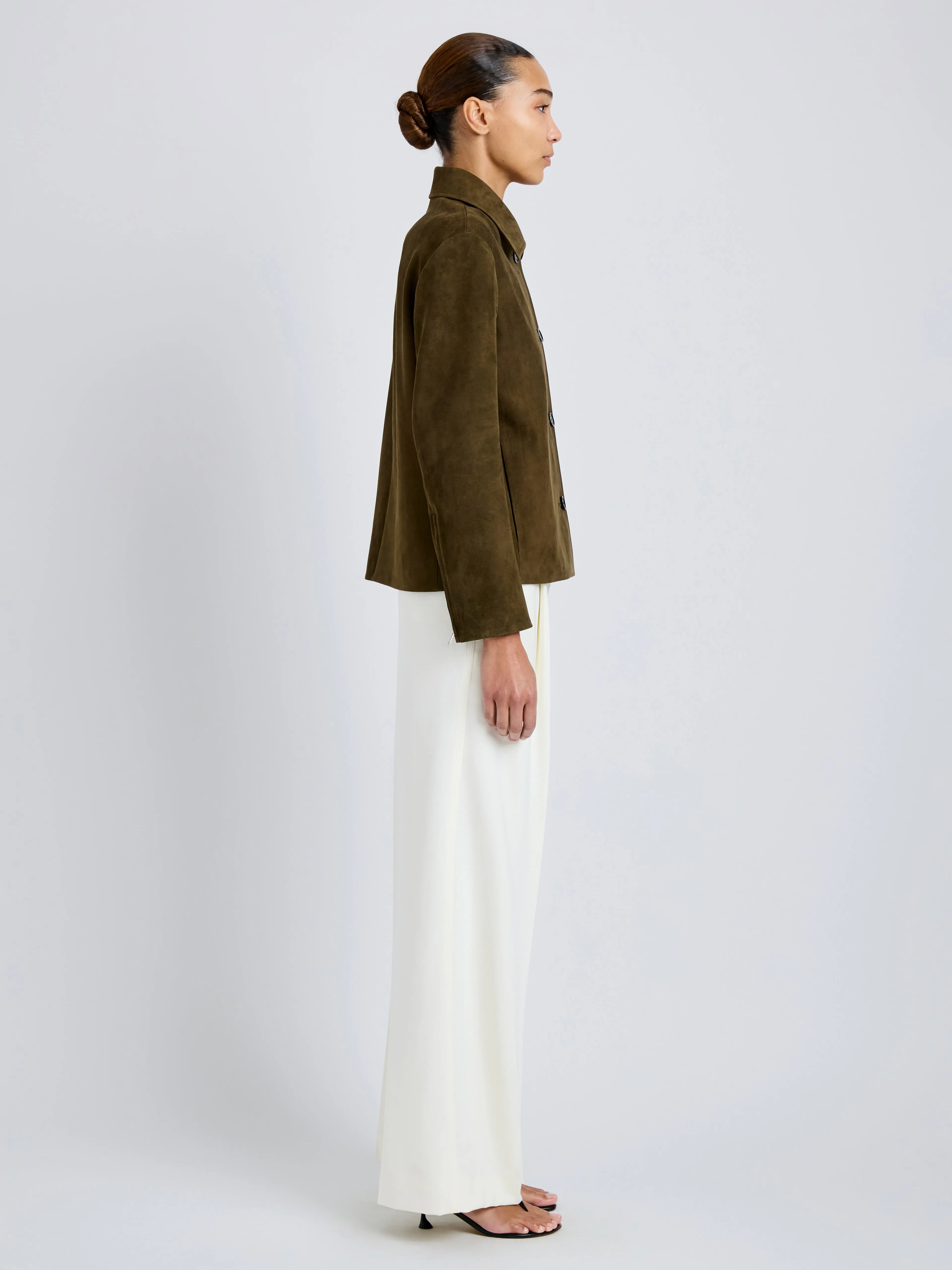 Irine Jacket in Suede sold by Proenza Schouler product image thumbnail 4