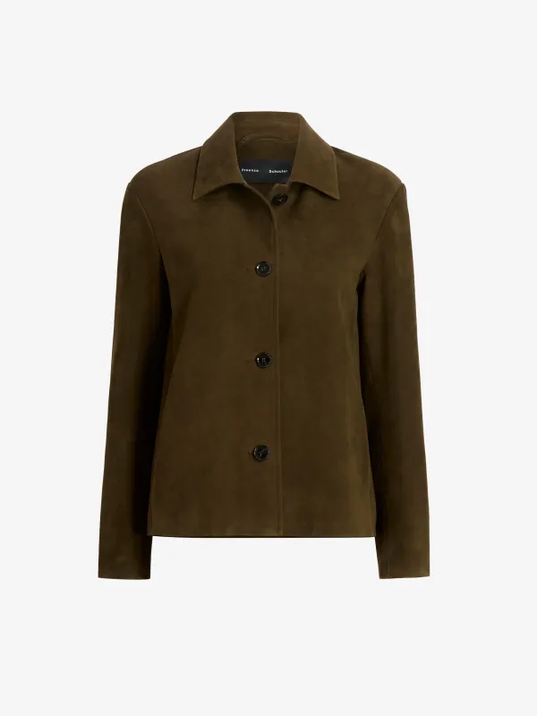 Irine Jacket in Suede made by Proenza Schouler