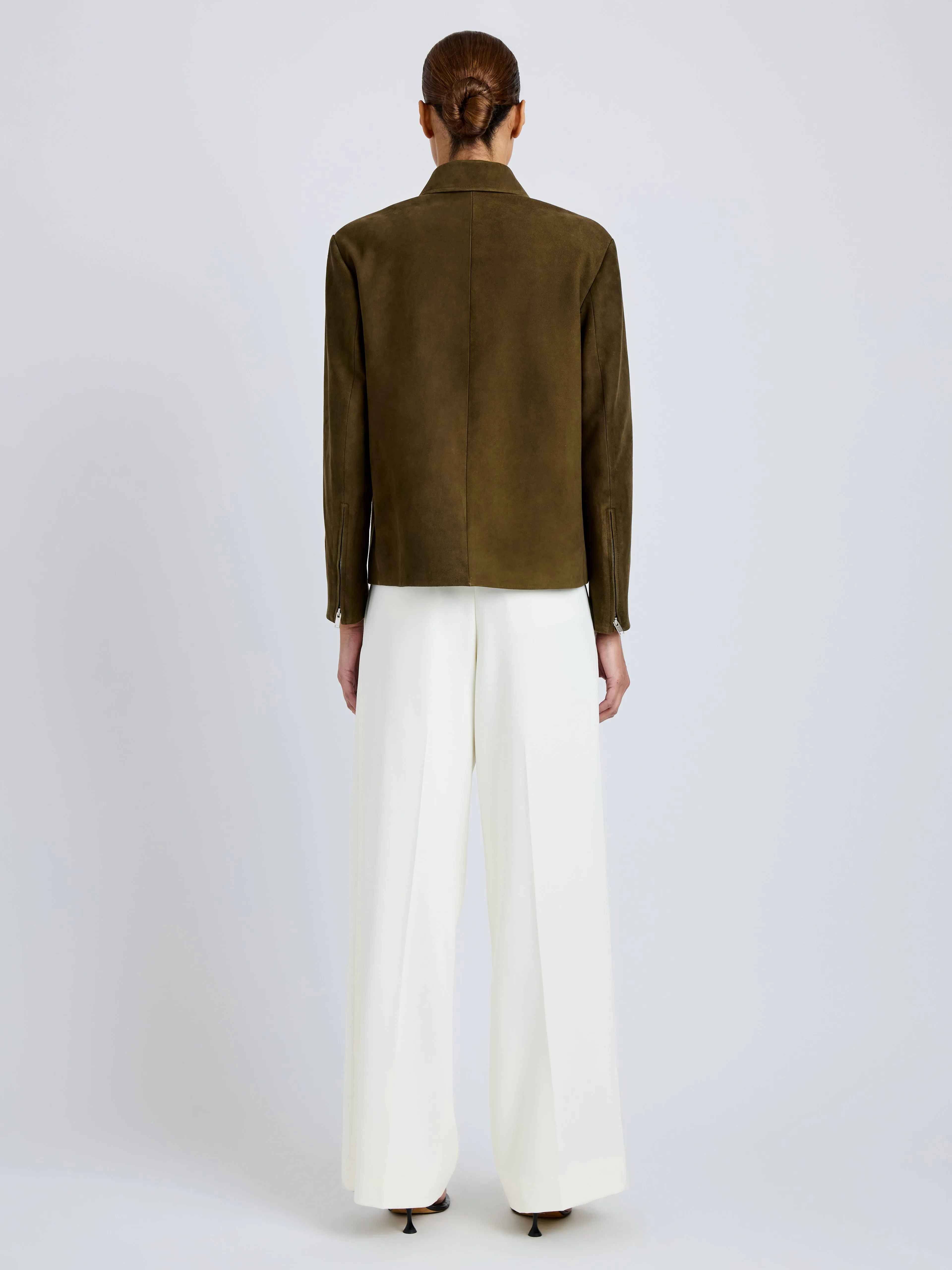 Irine Jacket in Suede sold by Proenza Schouler product image thumbnail 5
