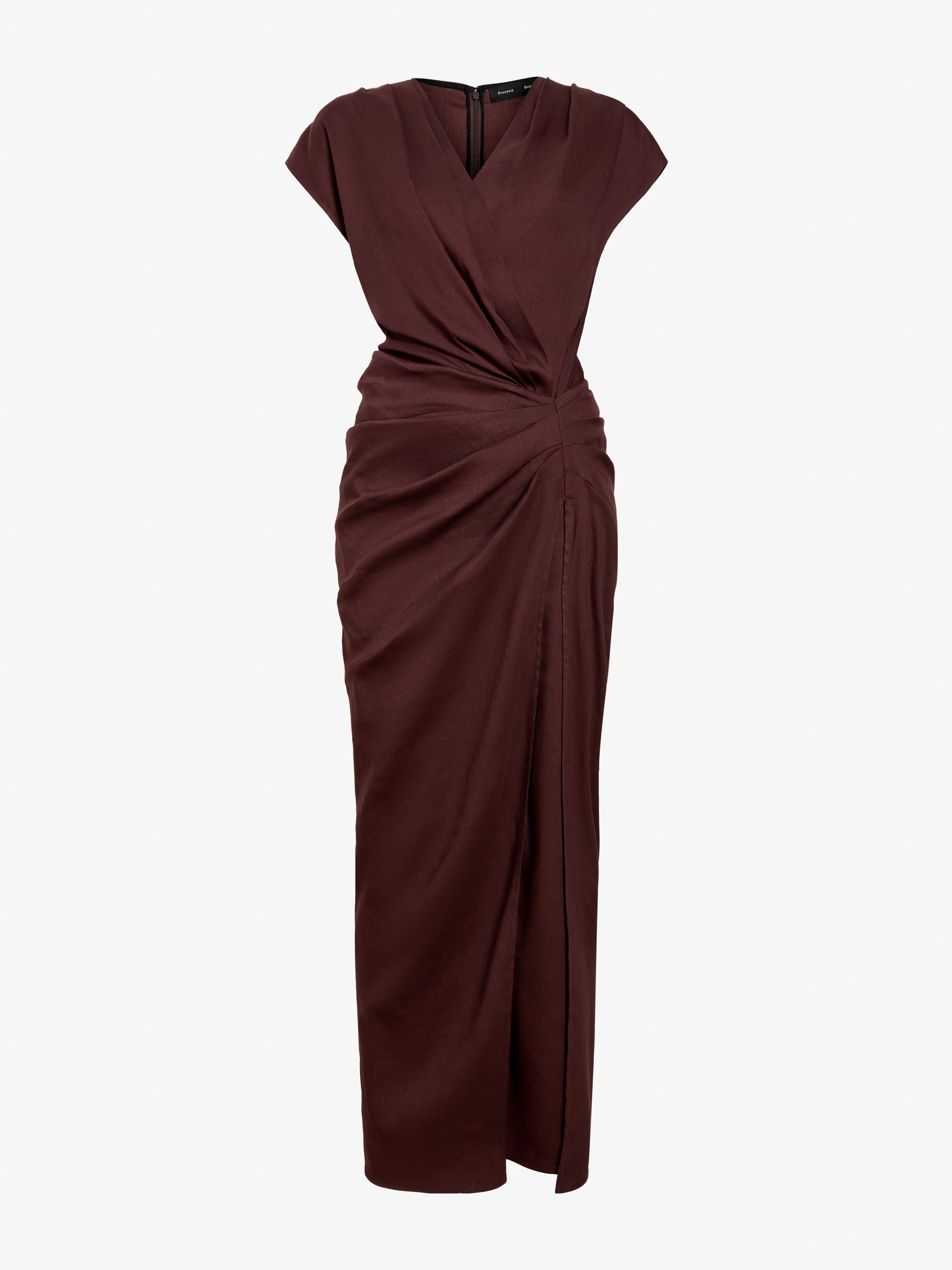 Bettina Dress in Eco Stretch Viscose Linen sold by Proenza Schouler
