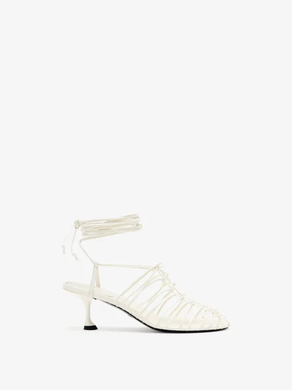 Tee Knot Sandals in Nappa made by Proenza Schouler
