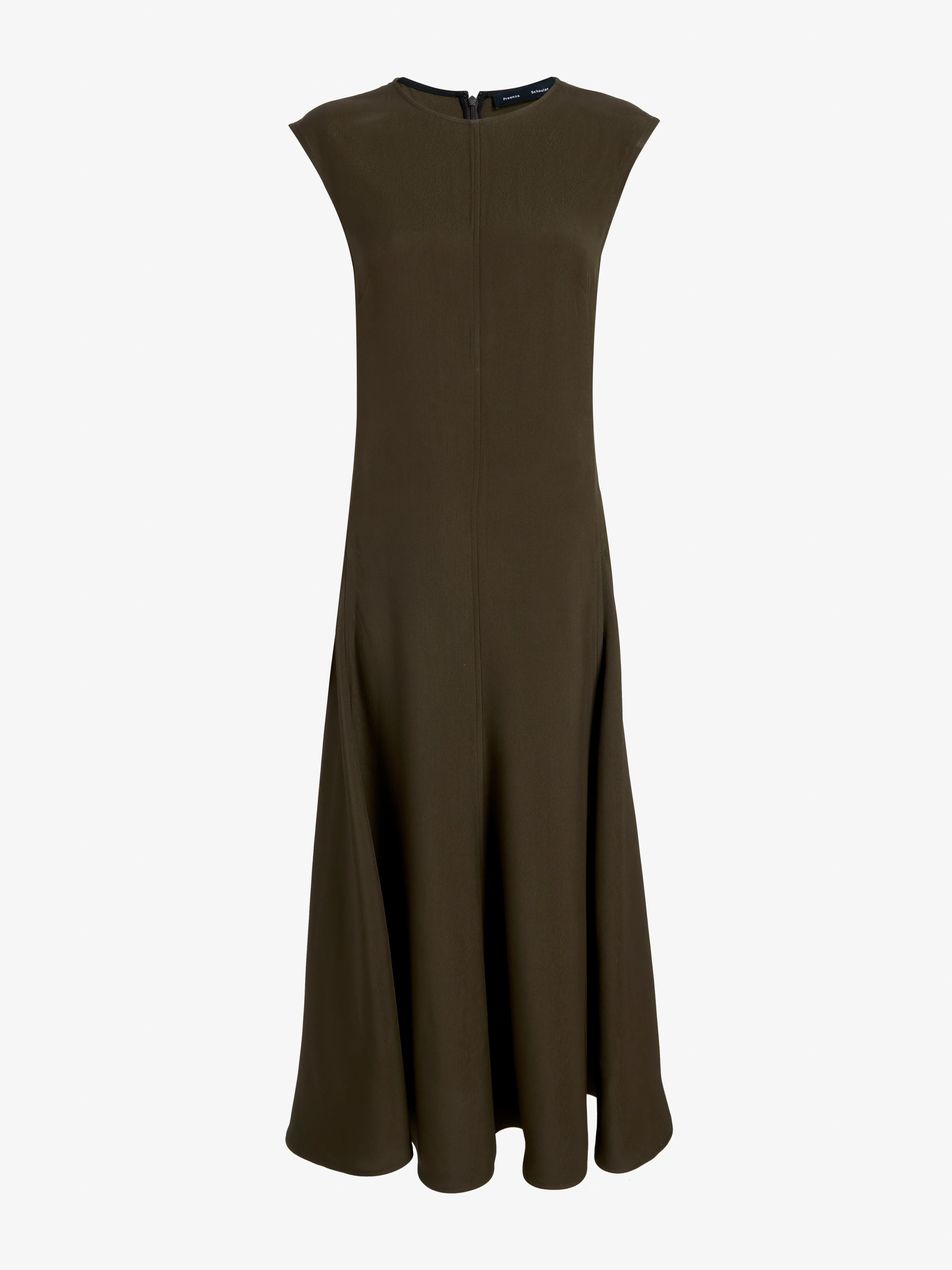 Eduarda Dress in Eco Hammered Viscose sold by Proenza Schouler