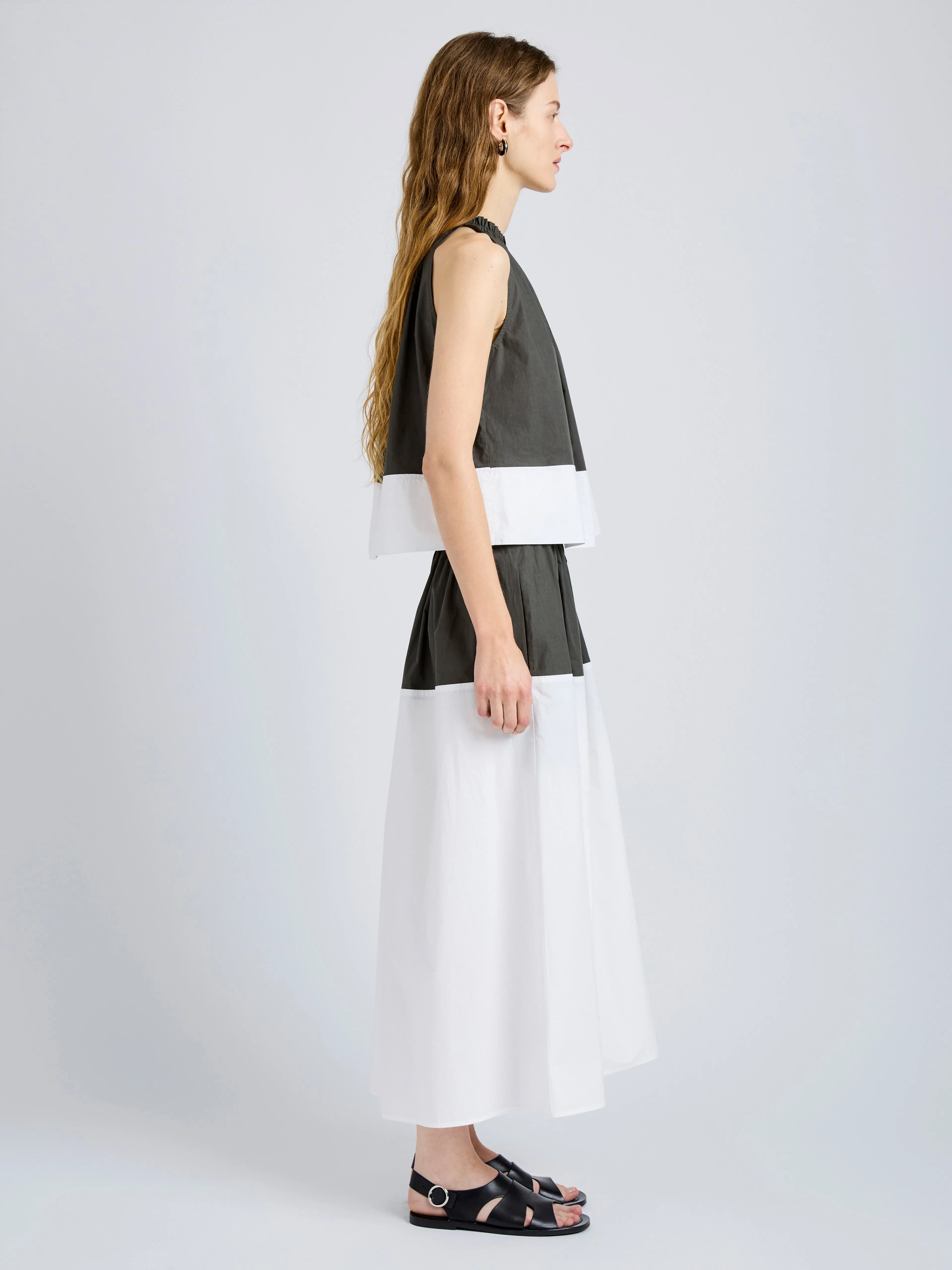 Esme Top in Poplin sold by Proenza Schouler product image thumbnail 4
