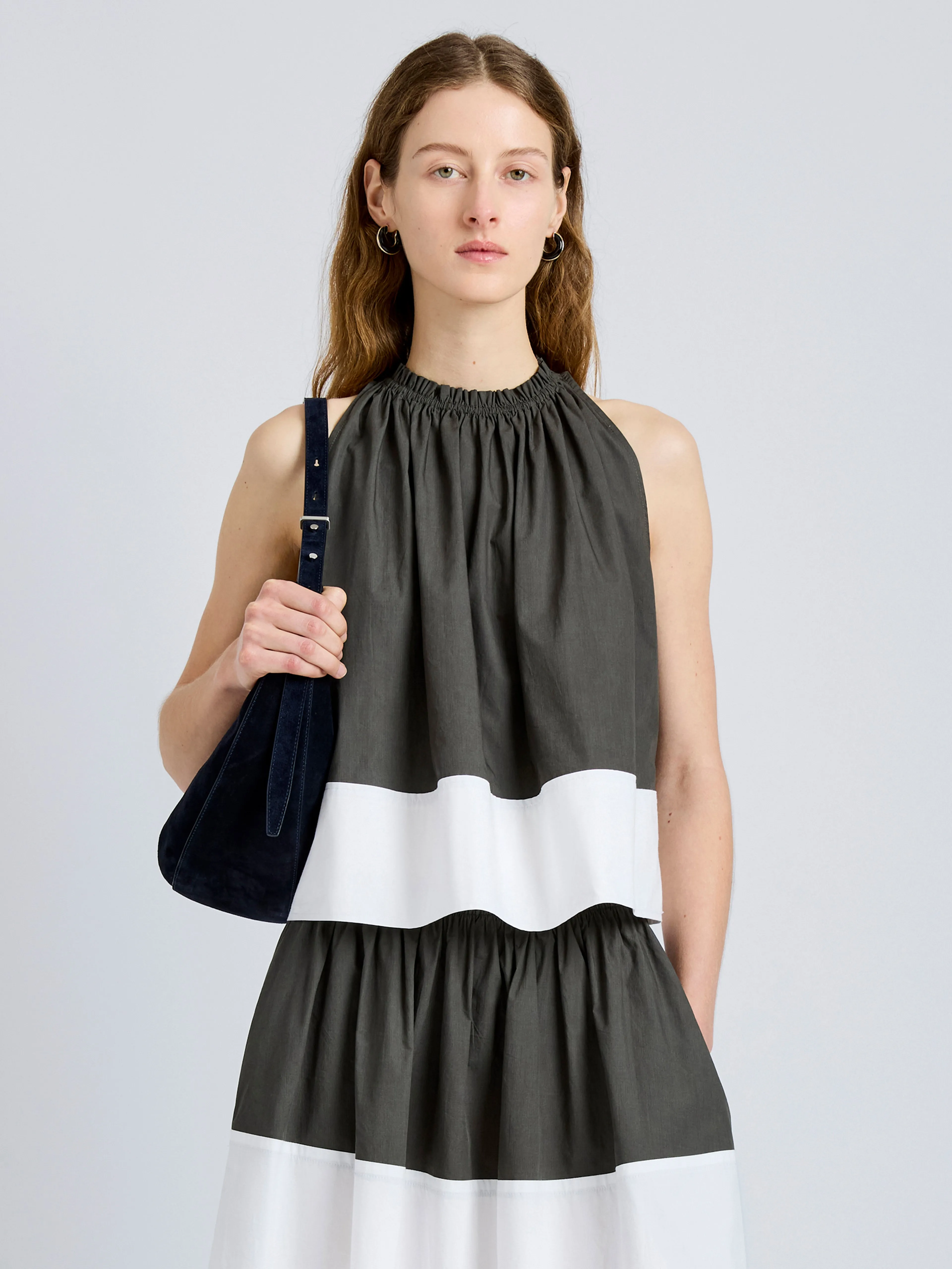 Esme Top in Poplin sold by Proenza Schouler product image thumbnail 2