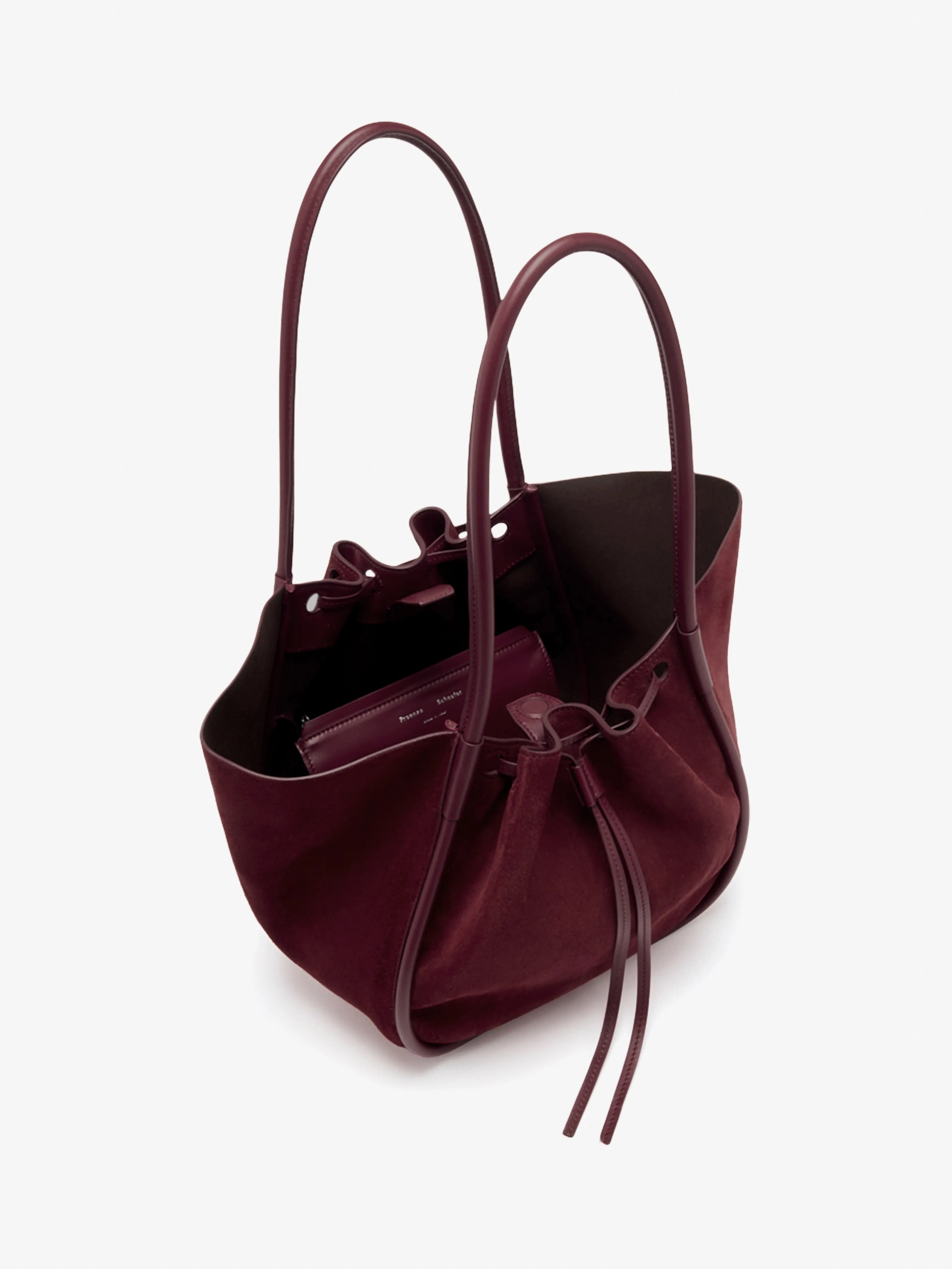 Large Ruched Tote in Soft Suede sold by Proenza Schouler product image thumbnail 4