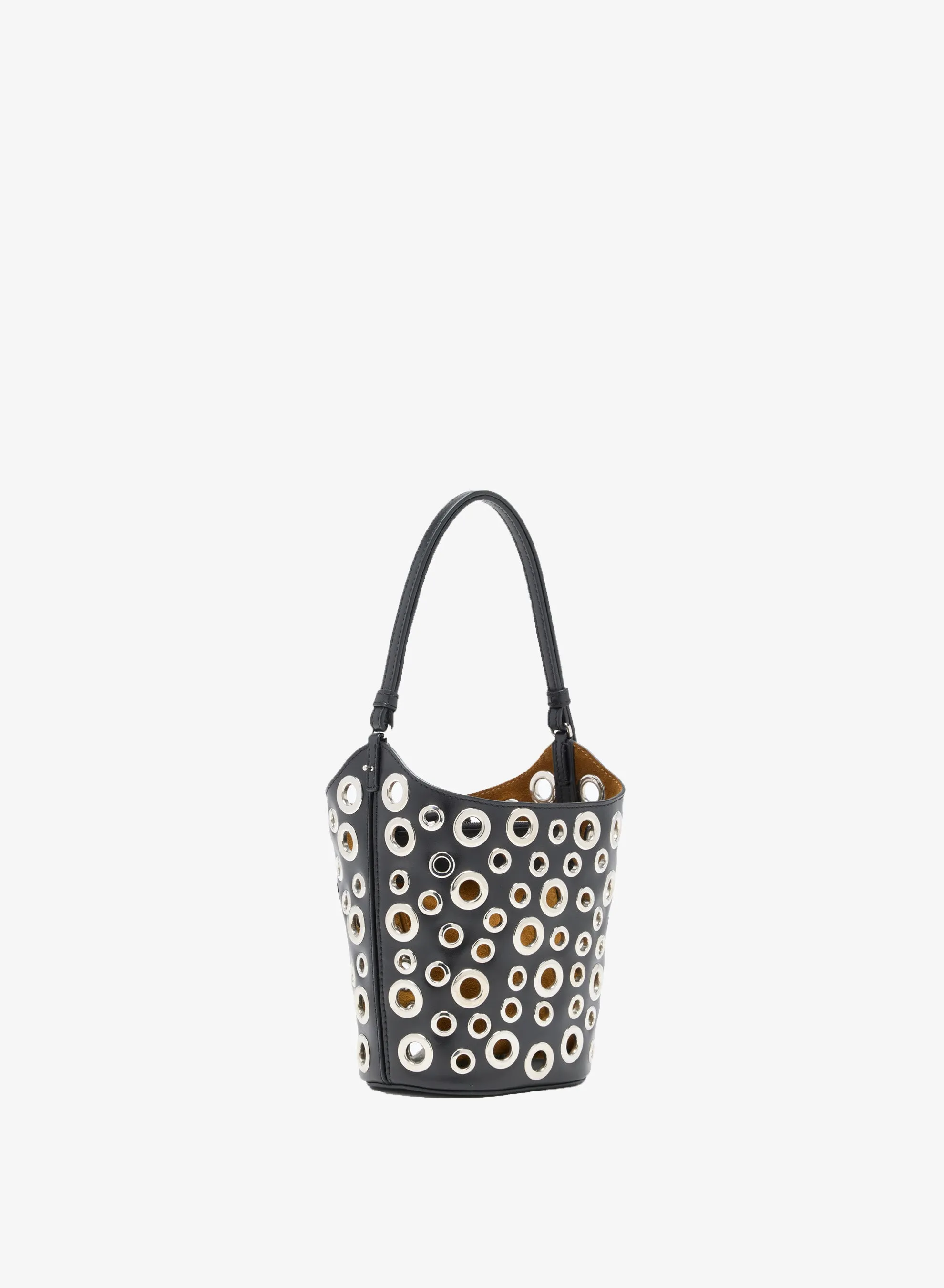Mini Bucket Bag in Smooth Calf with Grommets sold by Proenza Schouler product image thumbnail 3