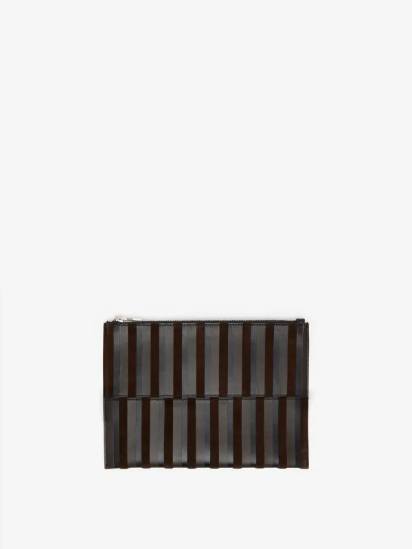 Zip Pouch in Intarsia made by Proenza Schouler
