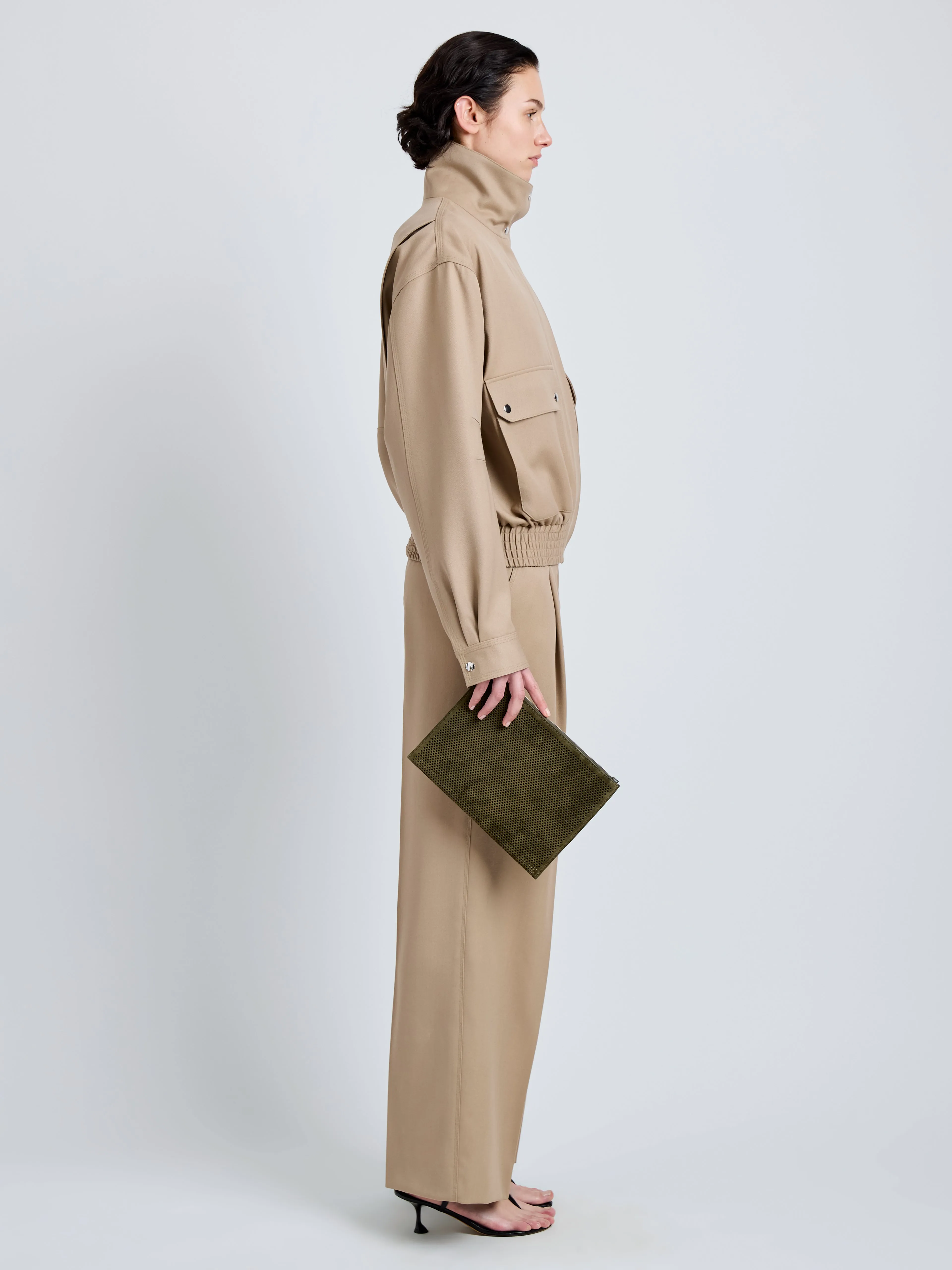 Zip Pouch in Perforated Suede sold by Proenza Schouler product image thumbnail 2