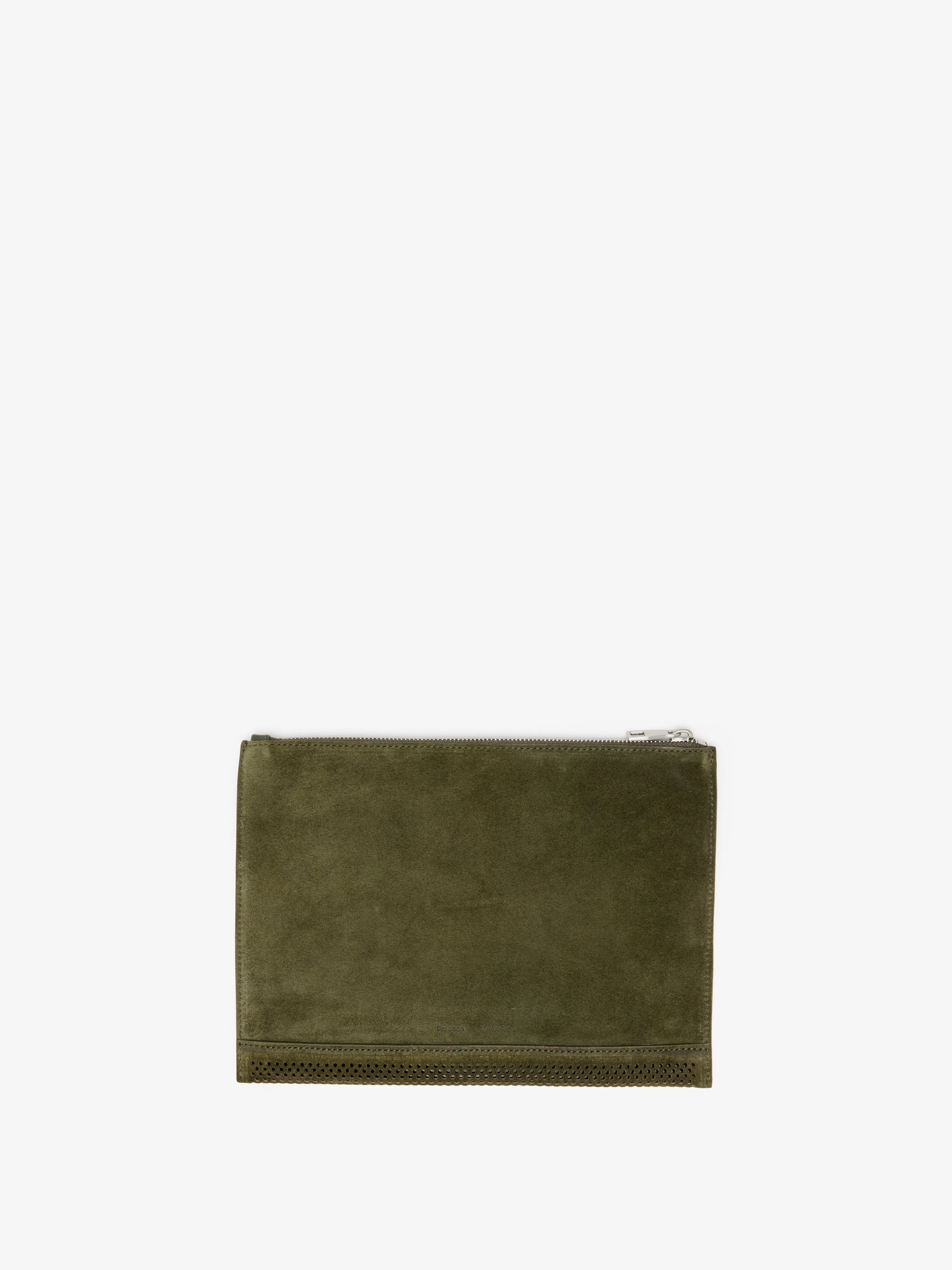 Zip Pouch in Perforated Suede sold by Proenza Schouler product image thumbnail 3