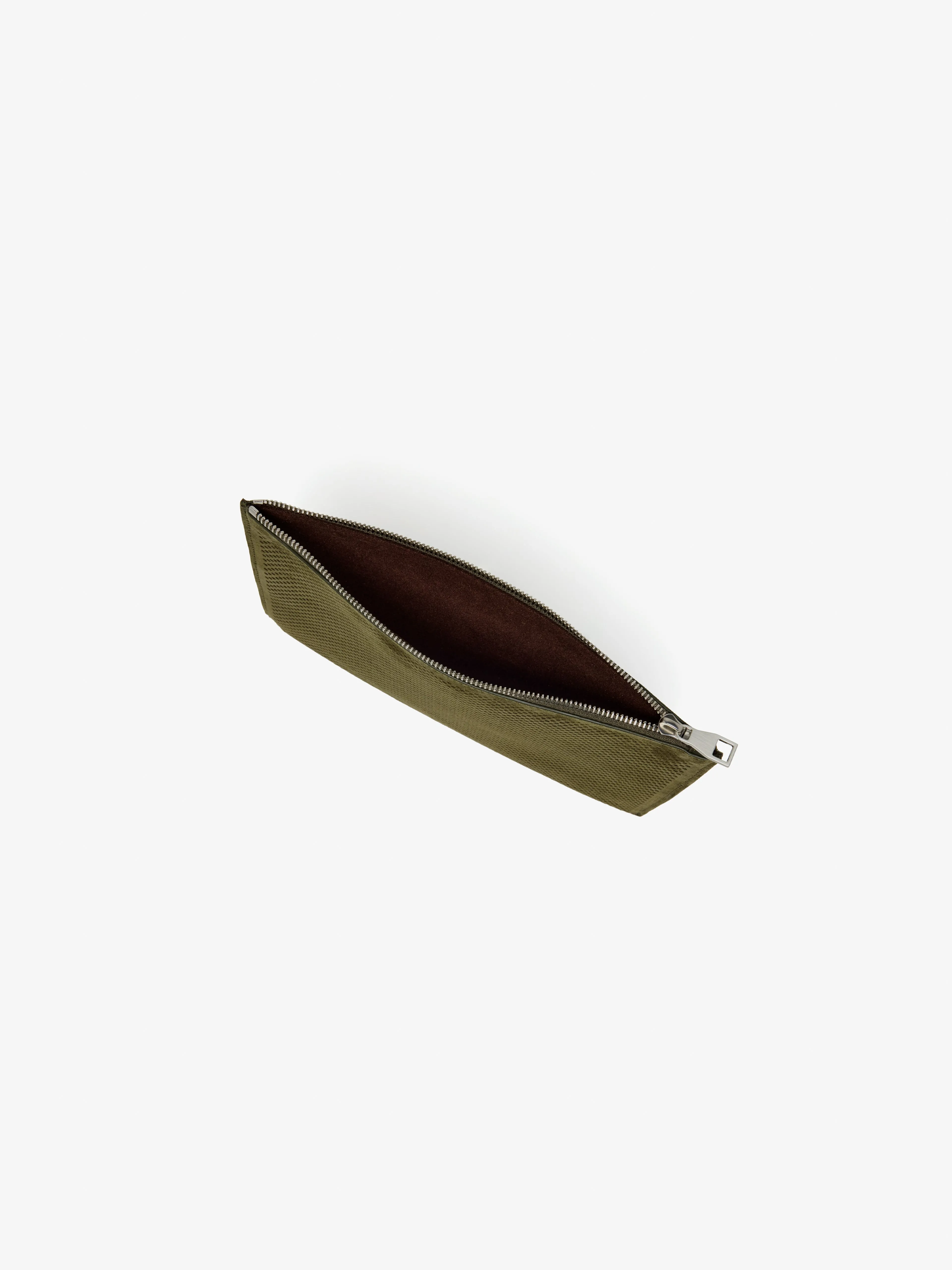 Zip Pouch in Perforated Suede sold by Proenza Schouler product image thumbnail 4