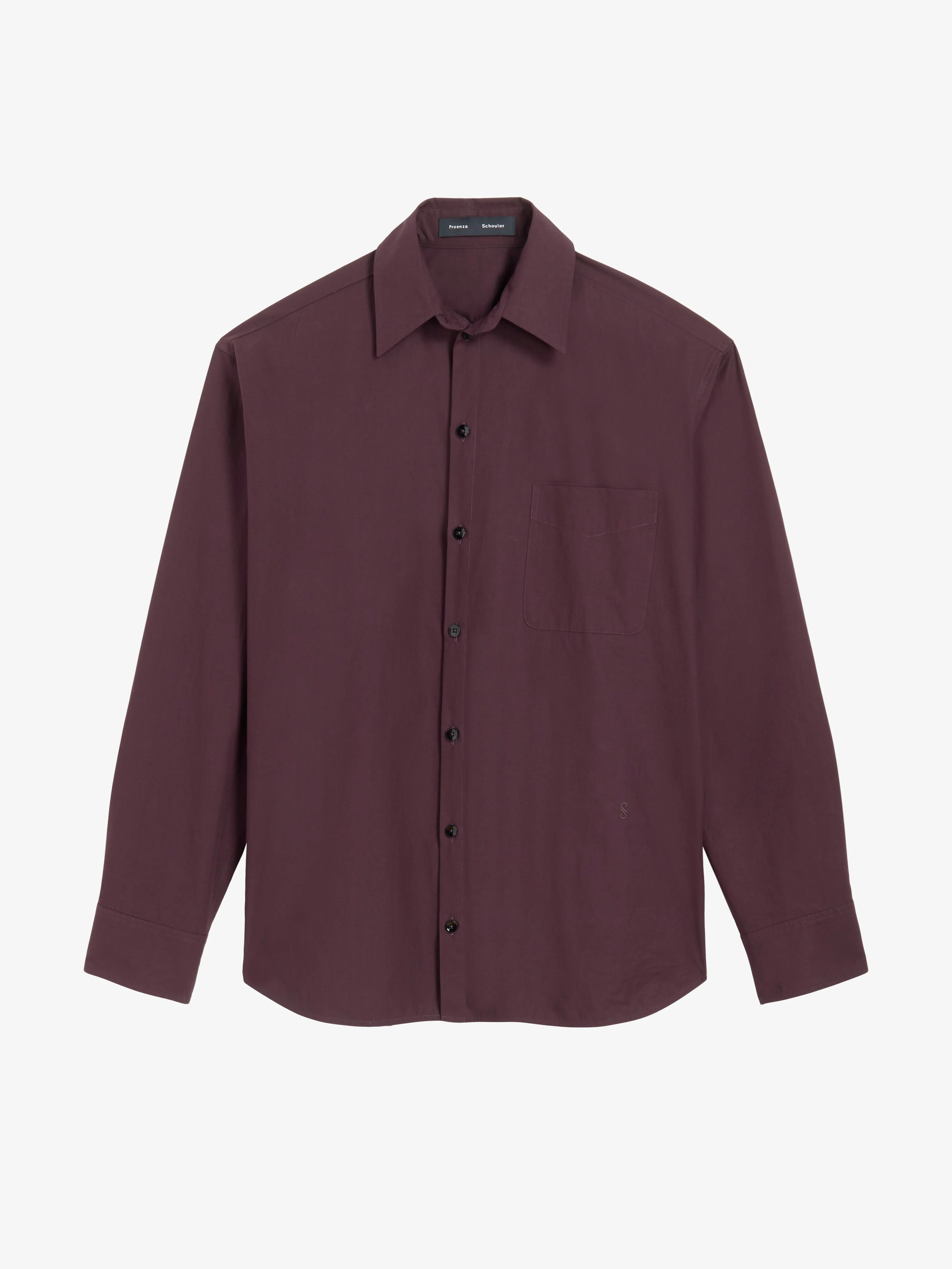 Alia Top in Classic Cotton Shirting sold by Proenza Schouler