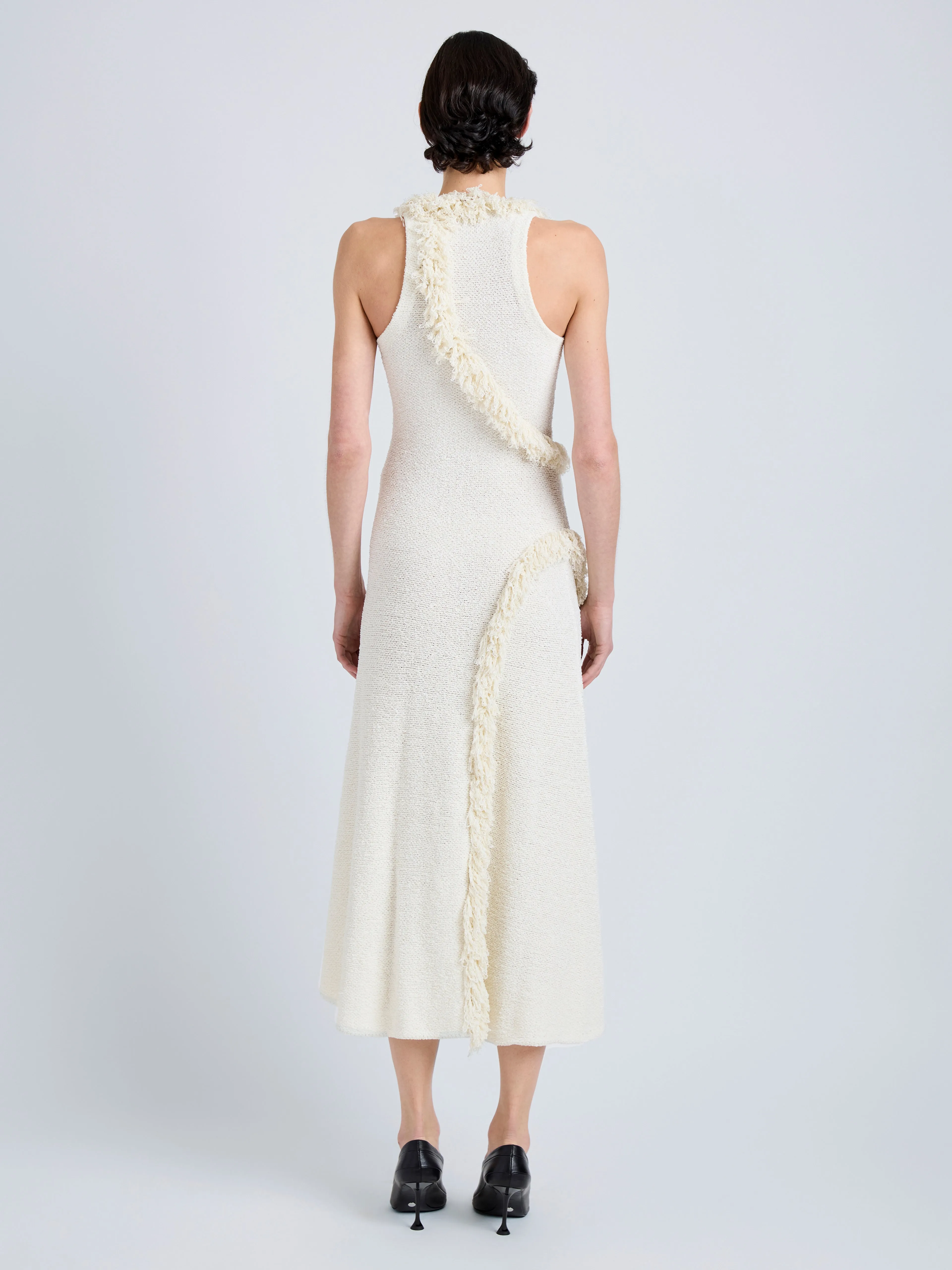 Nilo Dress in Textured Jacquard sold by Proenza Schouler product image thumbnail 4