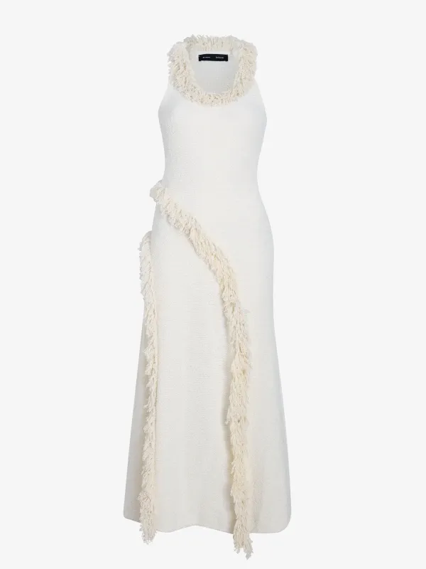 Nilo Dress in Textured Jacquard made by Proenza Schouler