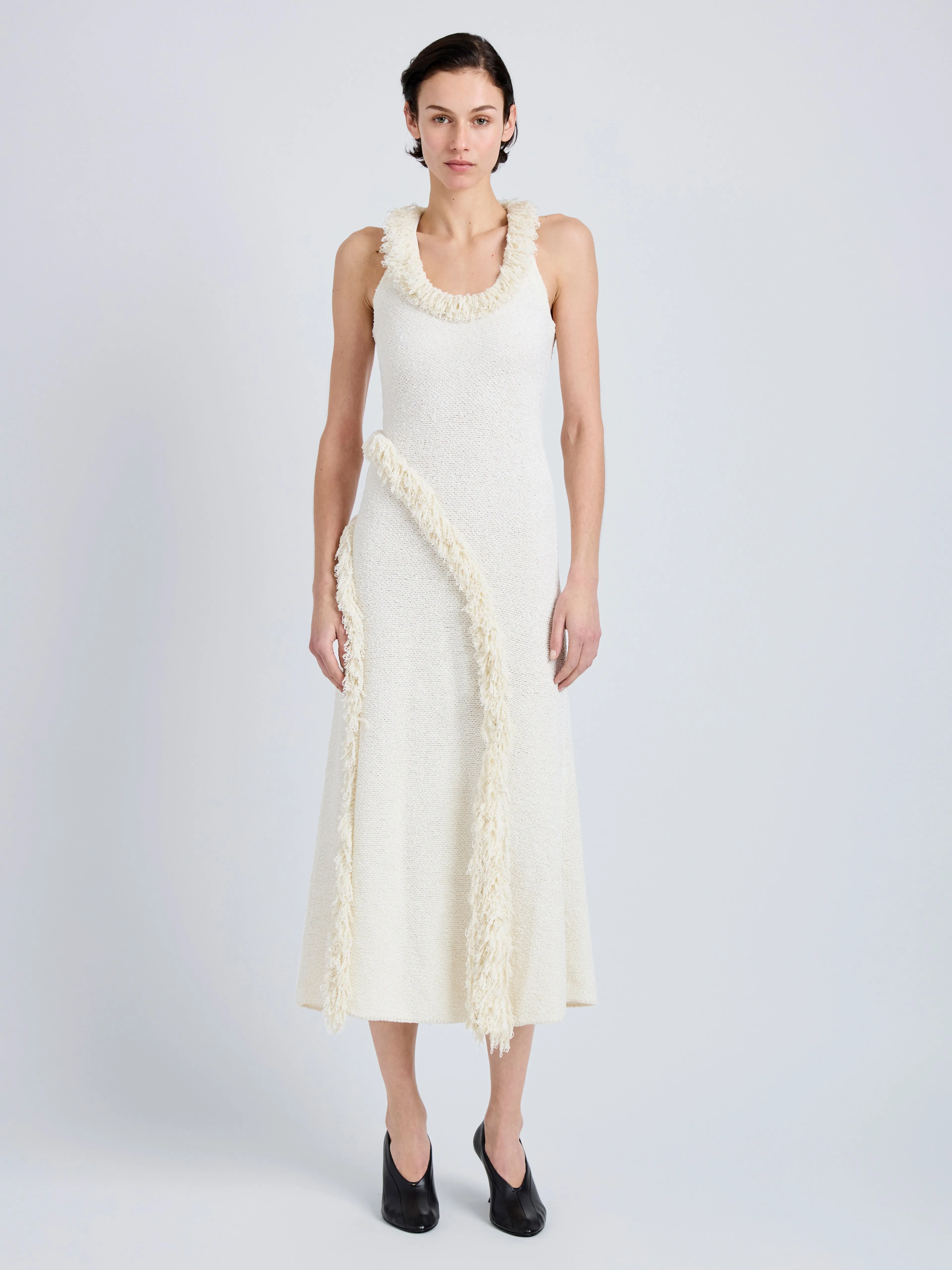Nilo Dress in Textured Jacquard sold by Proenza Schouler product image thumbnail 2