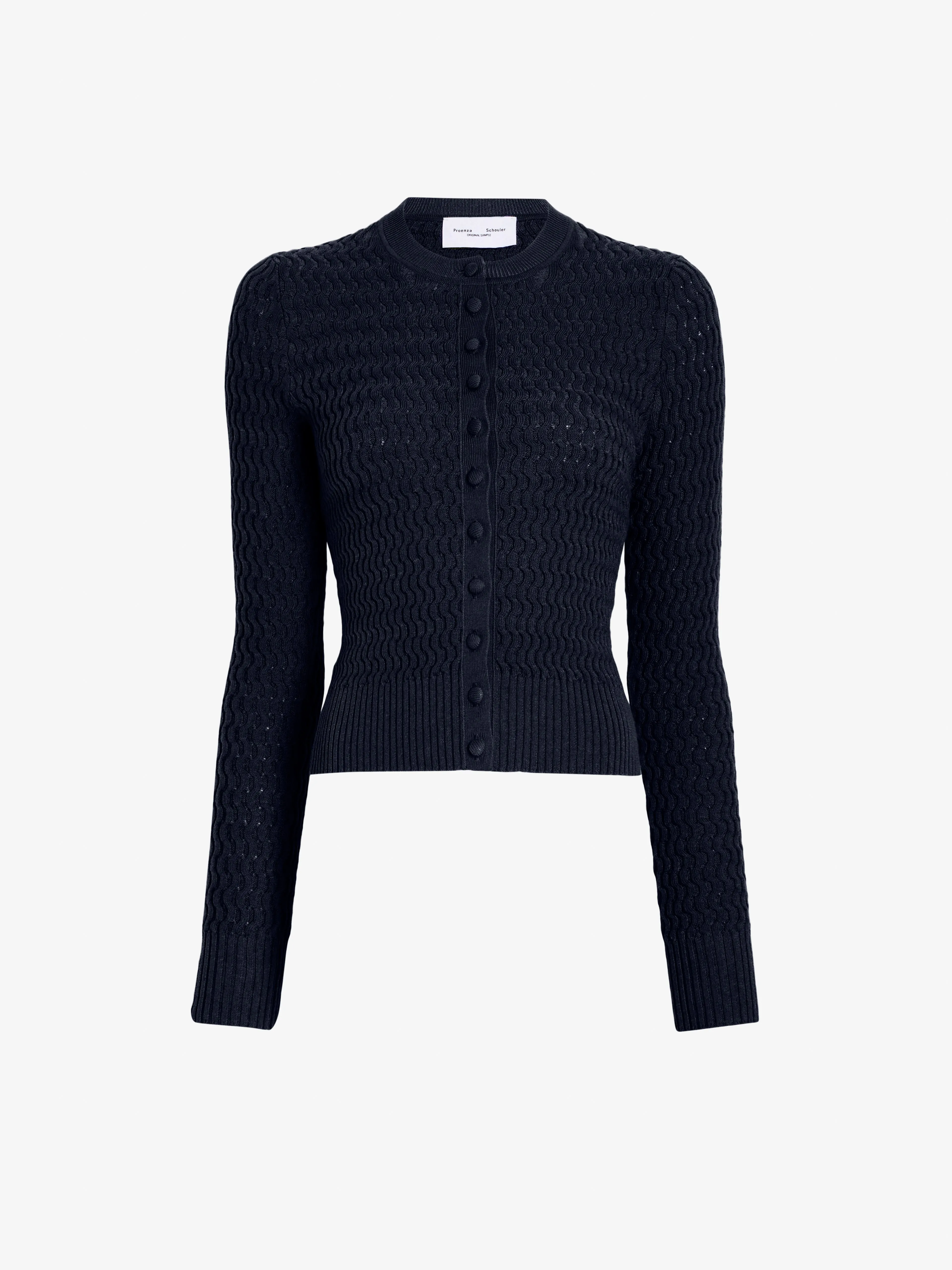 Marci Cardigan in Cable Knit sold by Proenza Schouler