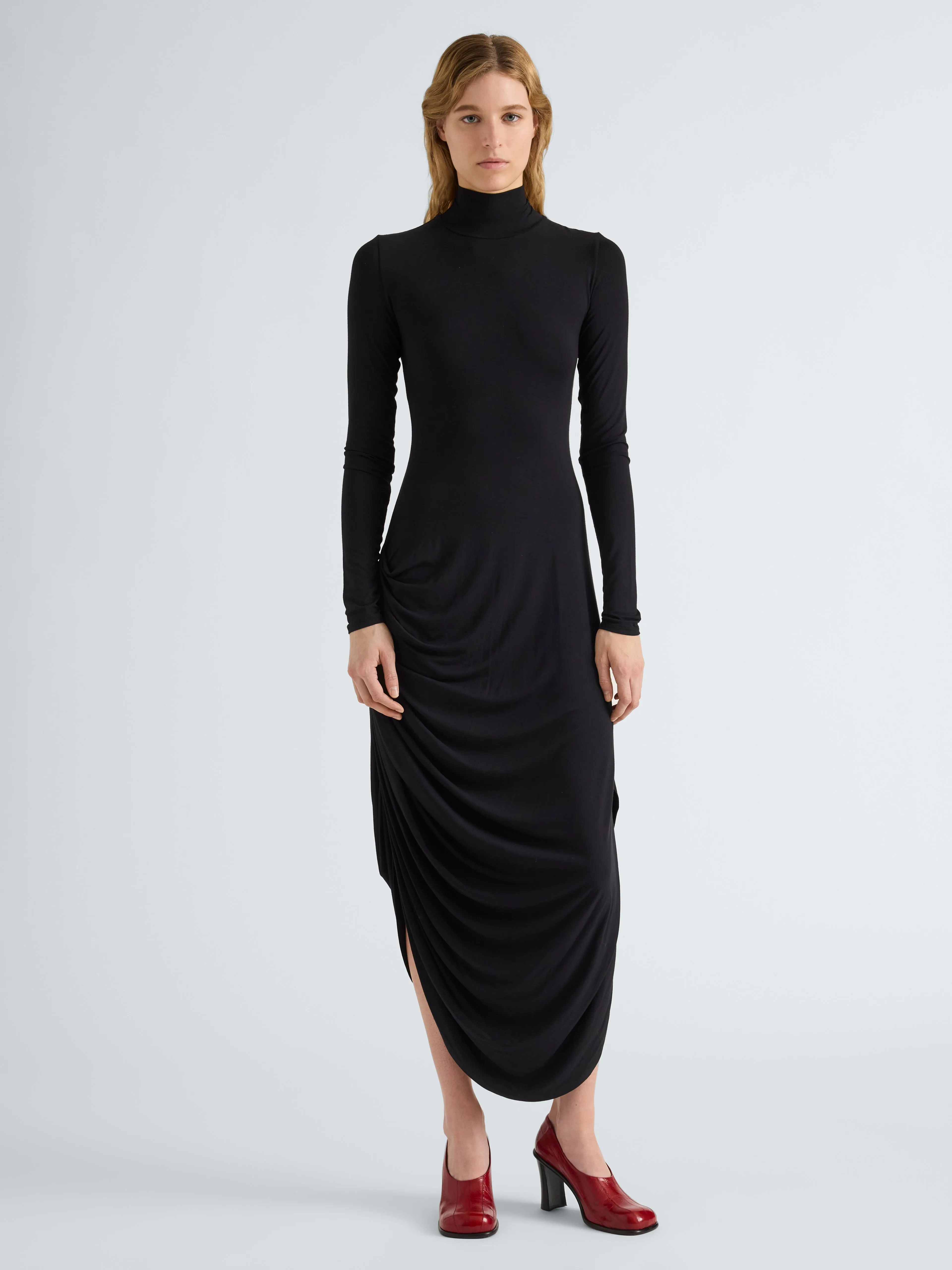 Imogen Dress in Soft Jersey sold by Proenza Schouler product image thumbnail 2