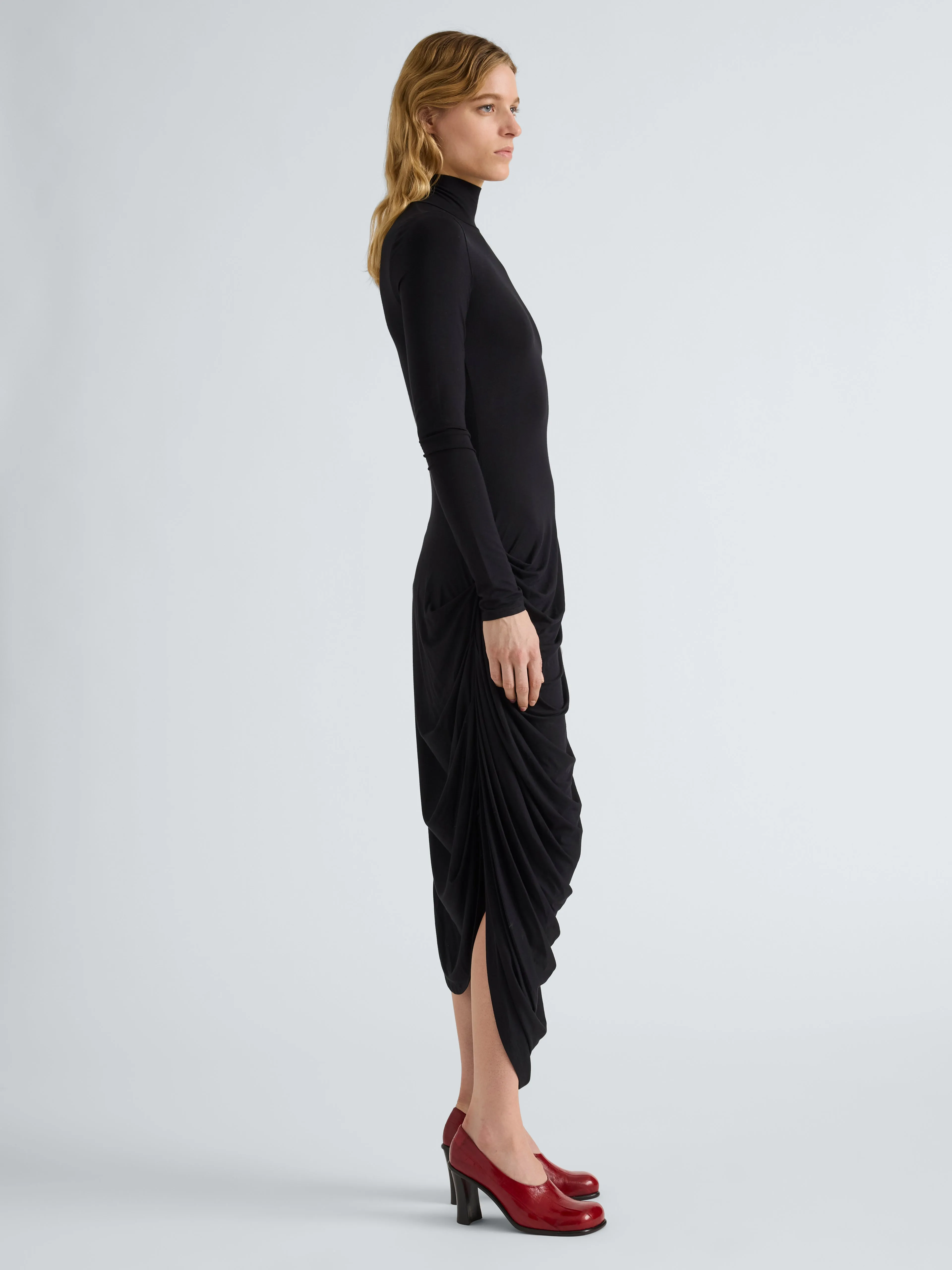 Imogen Dress in Soft Jersey sold by Proenza Schouler product image thumbnail 3