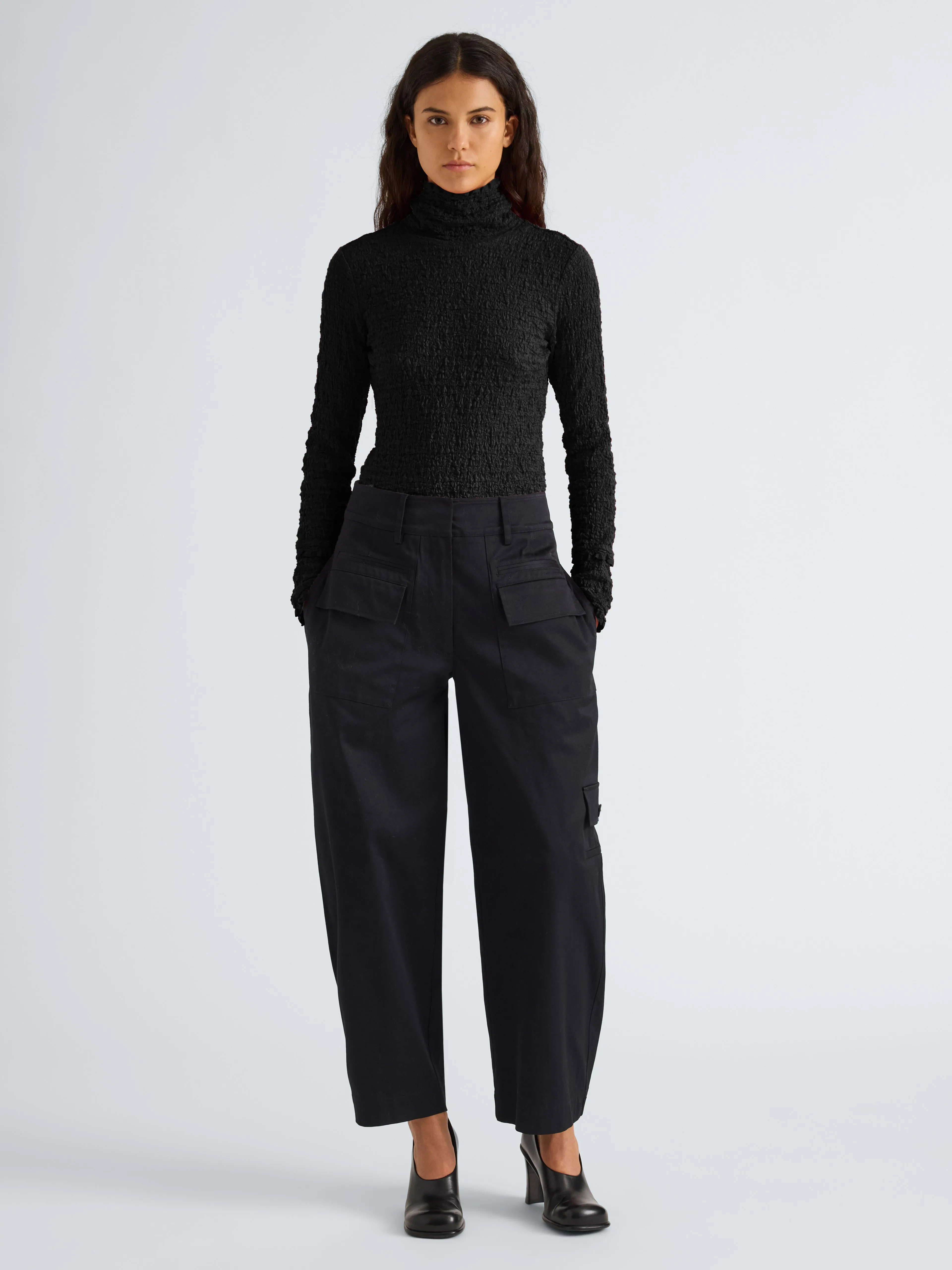 Harriet Top in Jersey Jacquard sold by Proenza Schouler product image thumbnail 3