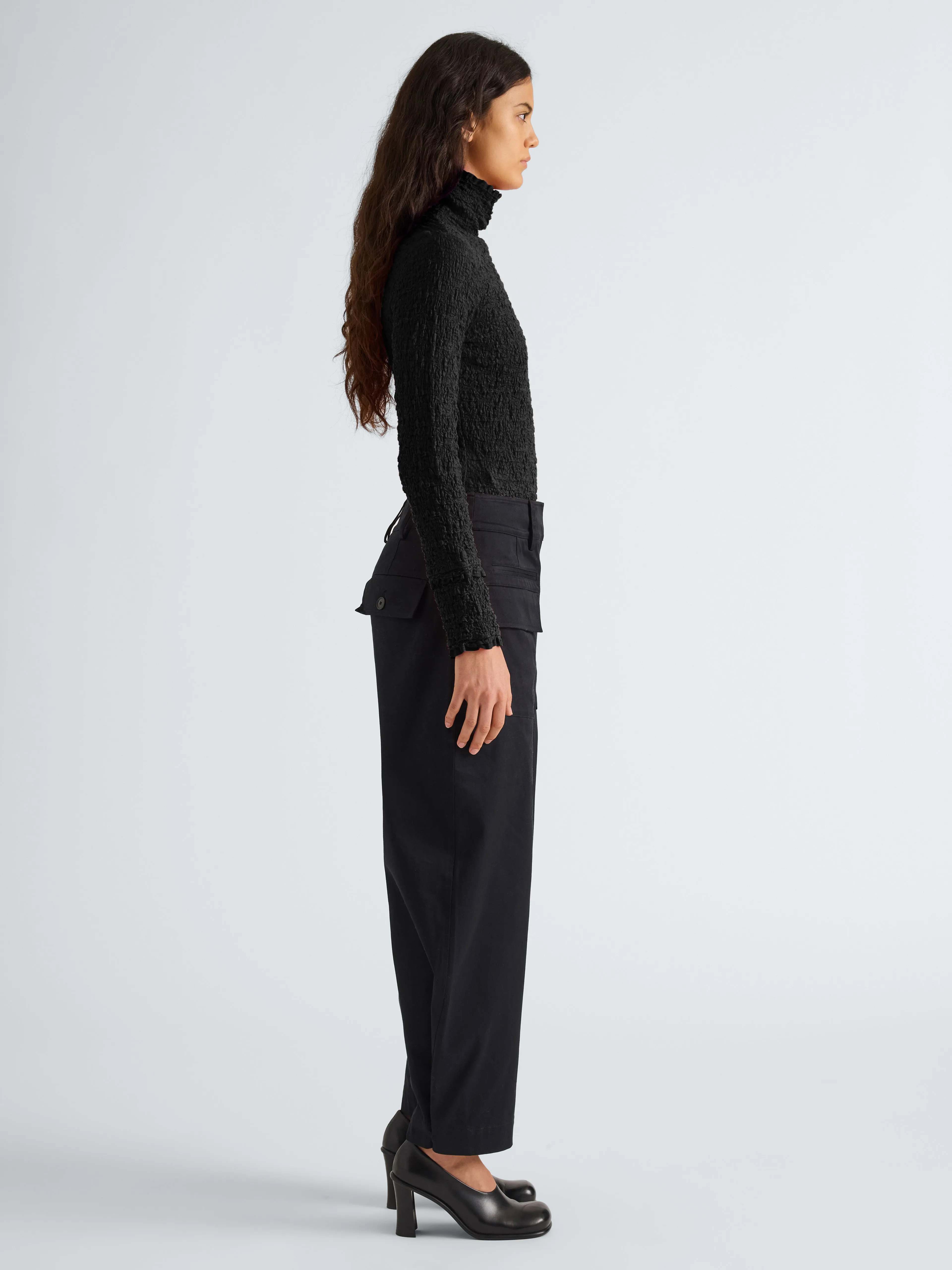 Harriet Top in Jersey Jacquard sold by Proenza Schouler product image thumbnail 4