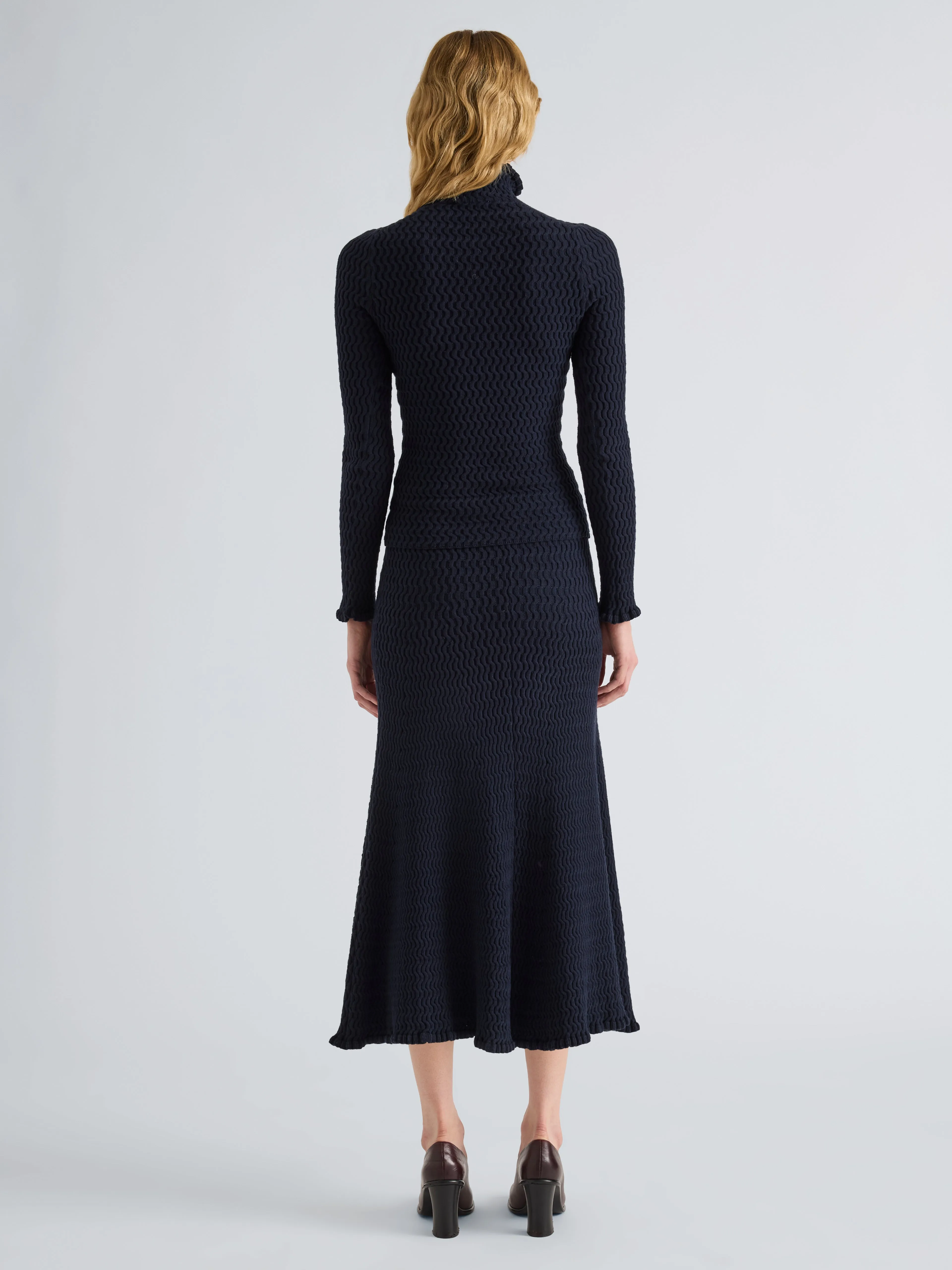Magnolia Skirt in Cable Knit sold by Proenza Schouler product image thumbnail 4