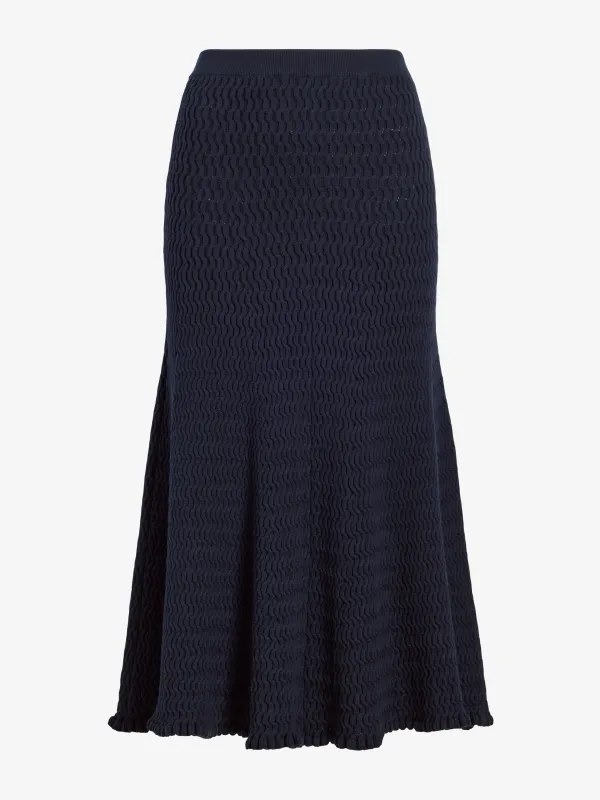 Magnolia Skirt in Cable Knit made by Proenza Schouler