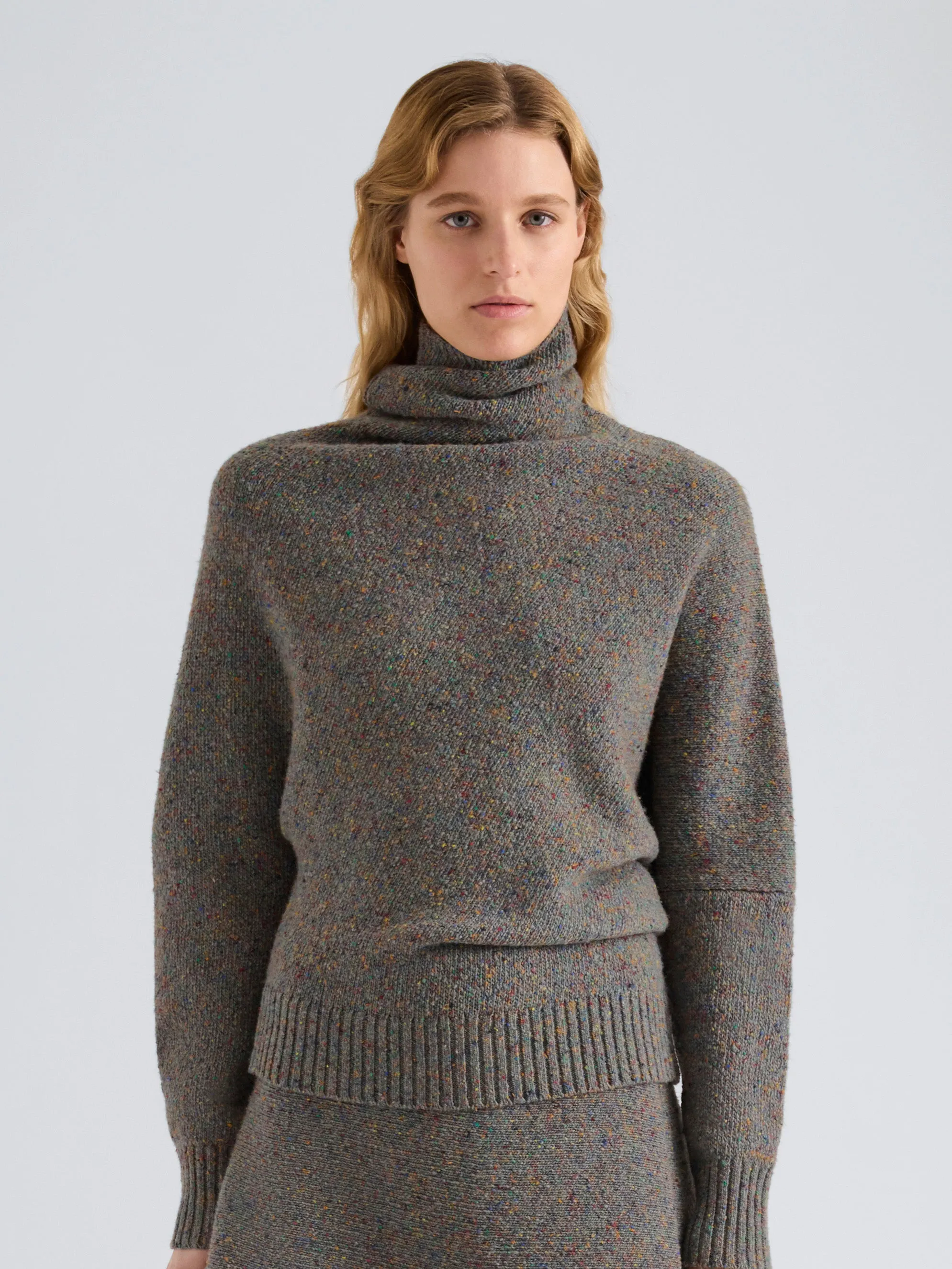 Abie Sweater in Donegal Knit sold by Proenza Schouler product image thumbnail 2