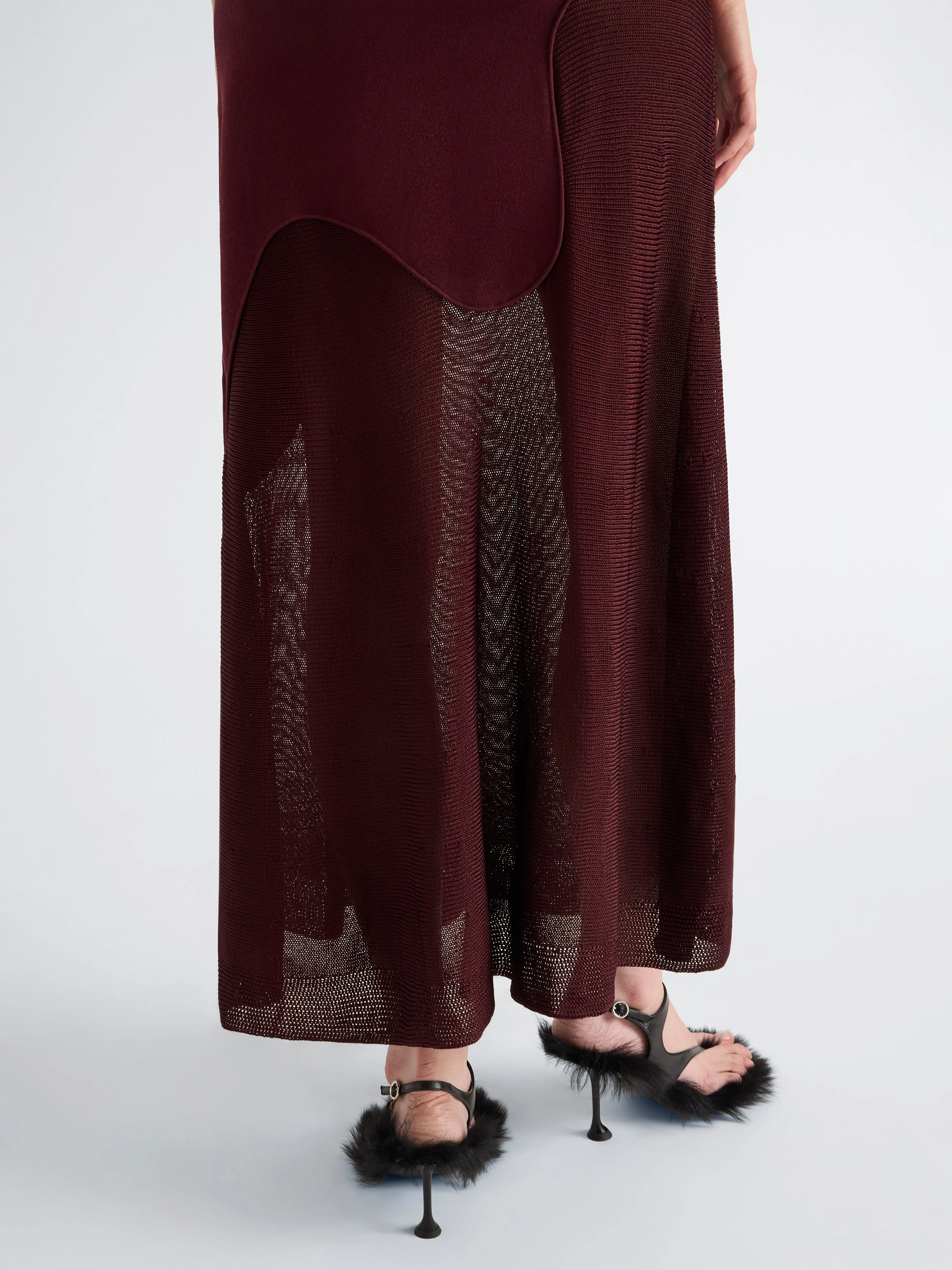Maissa Dress in Compact Stretch Viscose sold by Proenza Schouler product image thumbnail 5