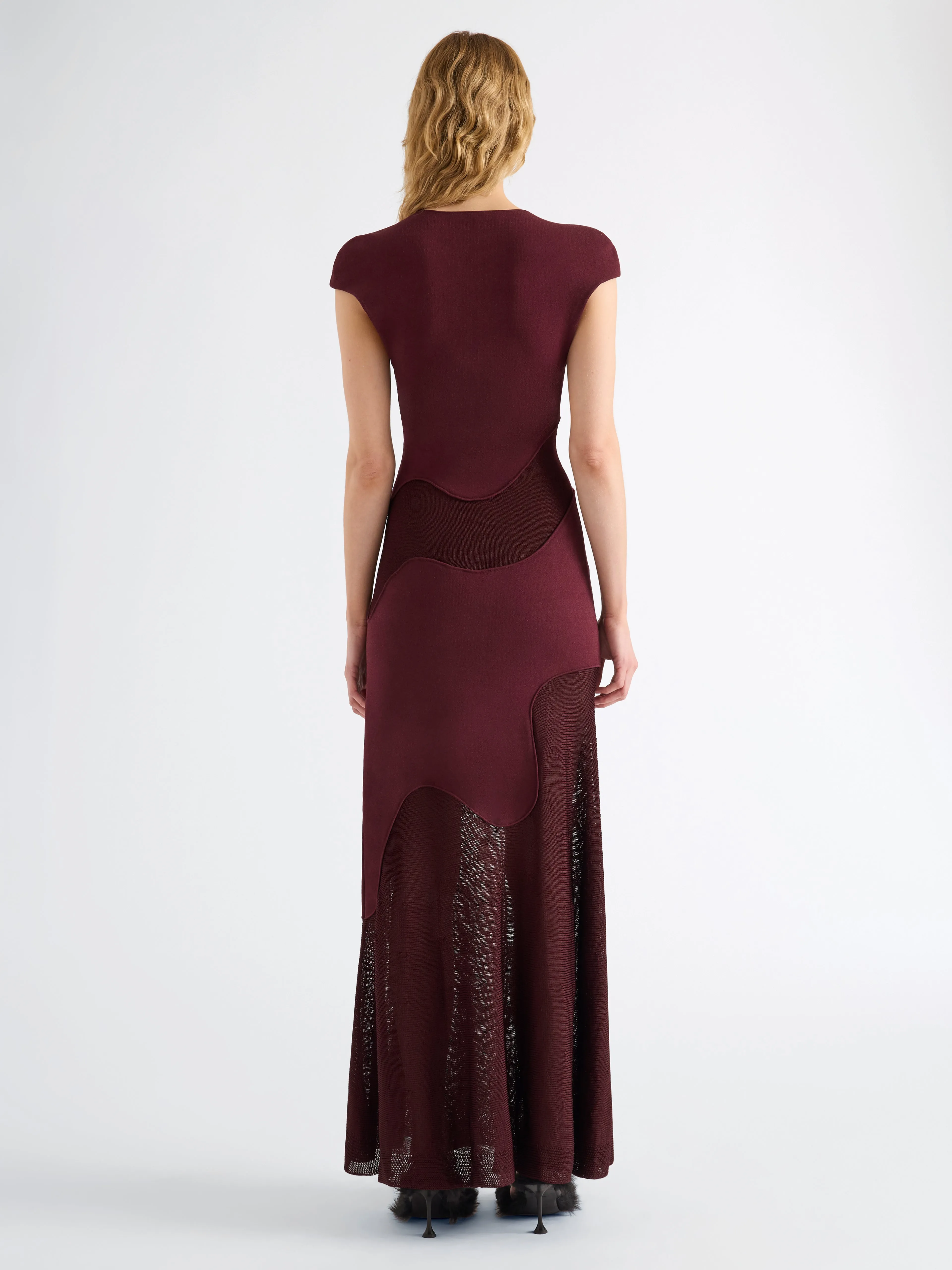 Maissa Dress in Compact Stretch Viscose sold by Proenza Schouler product image thumbnail 4