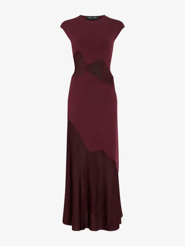 Maissa Dress in Compact Stretch Viscose made by Proenza Schouler