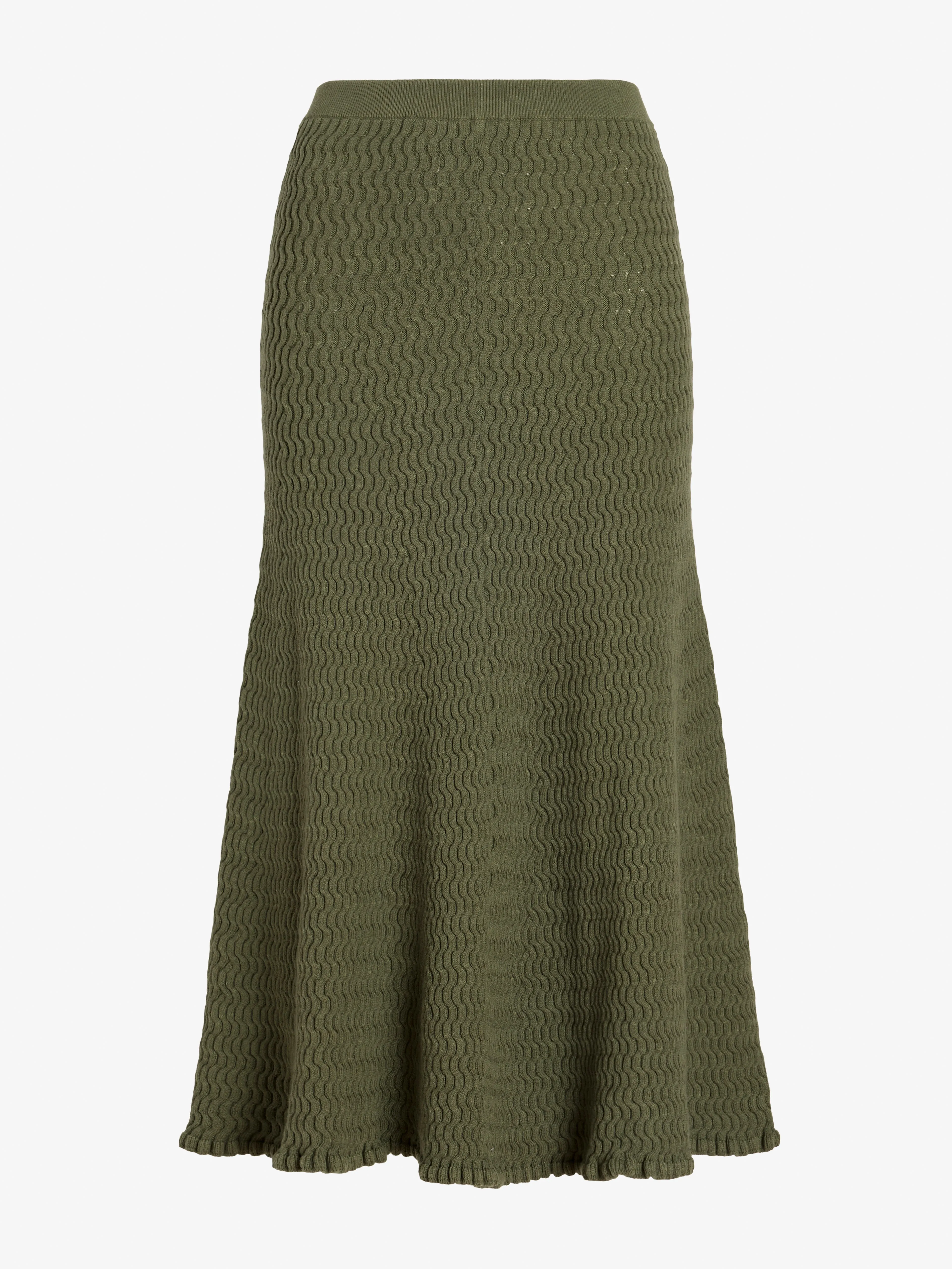 Magnolia Skirt in Cable Knit sold by Proenza Schouler