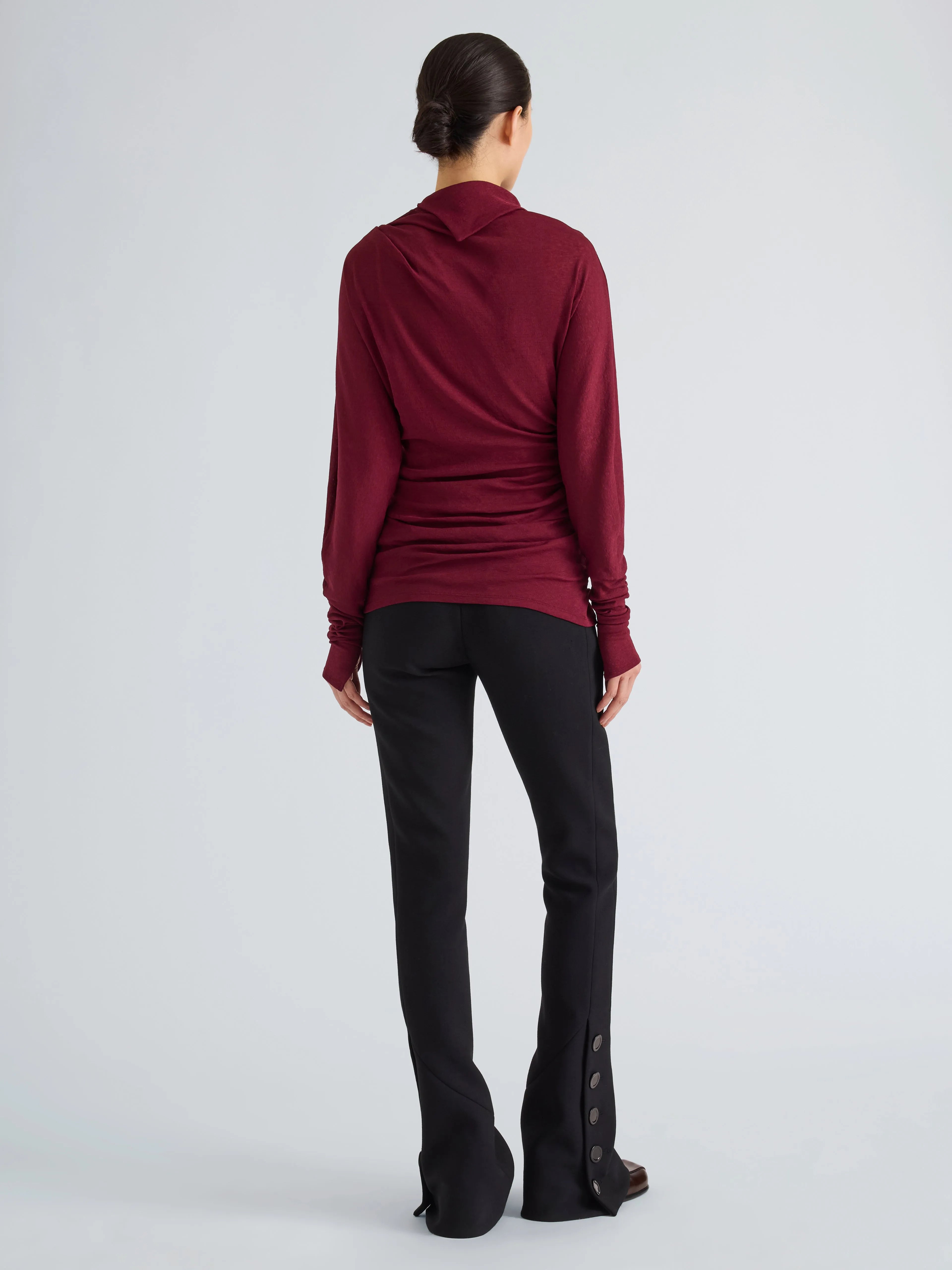 Golda Top in Gauzy Jersey sold by Proenza Schouler product image thumbnail 5