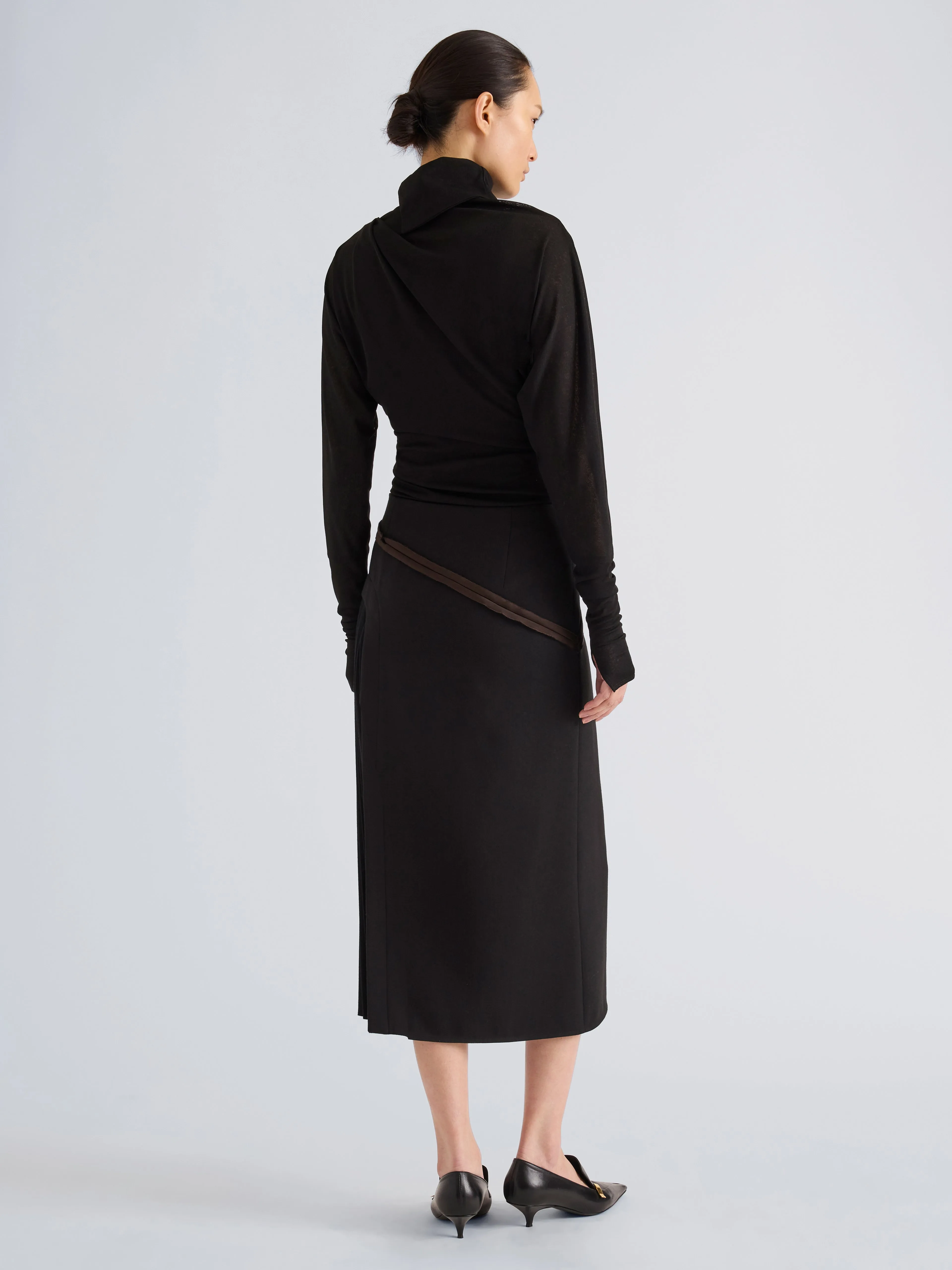 Golda Top in Gauzy Jersey sold by Proenza Schouler product image thumbnail 5