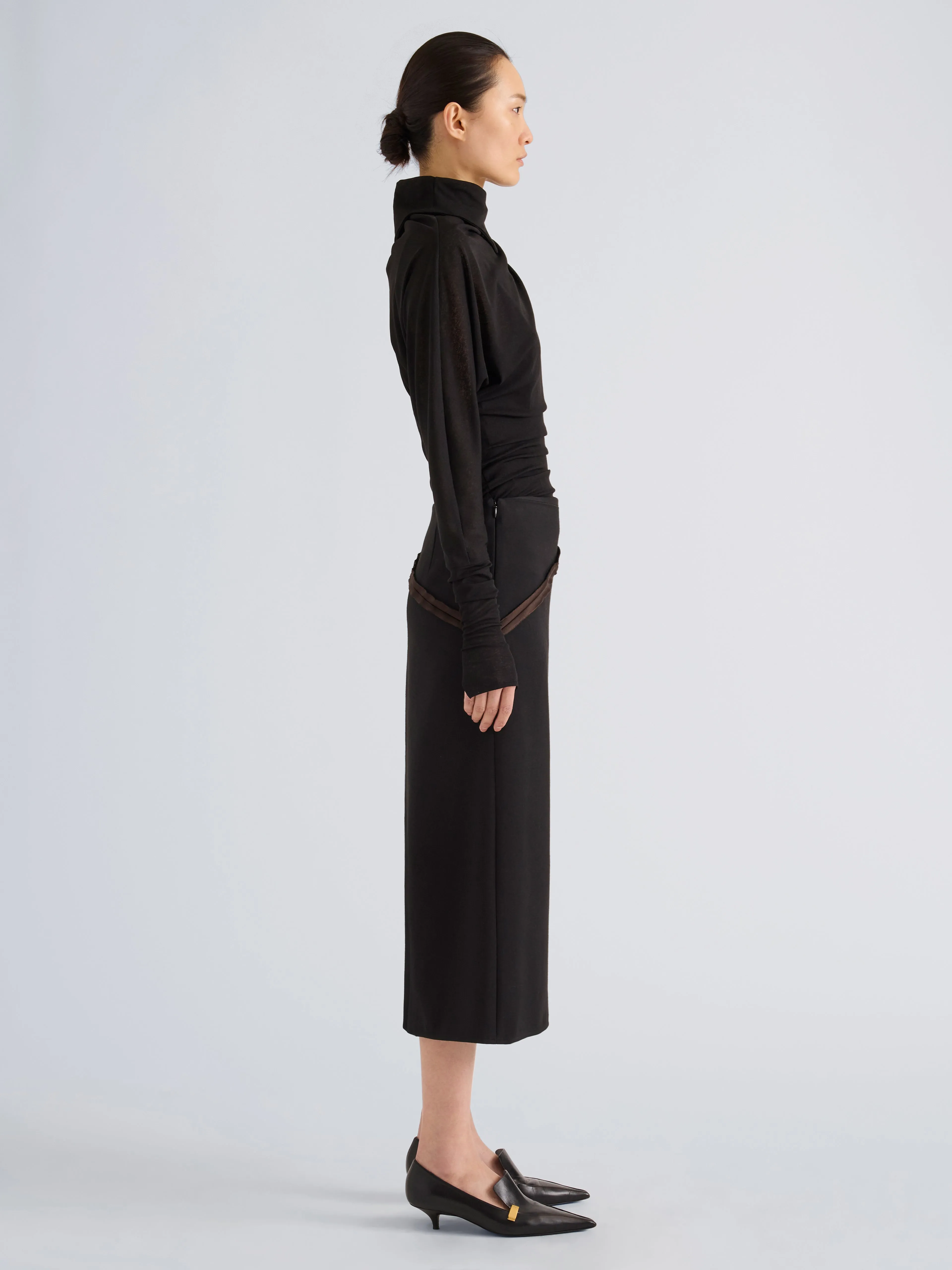 Golda Top in Gauzy Jersey sold by Proenza Schouler product image thumbnail 4