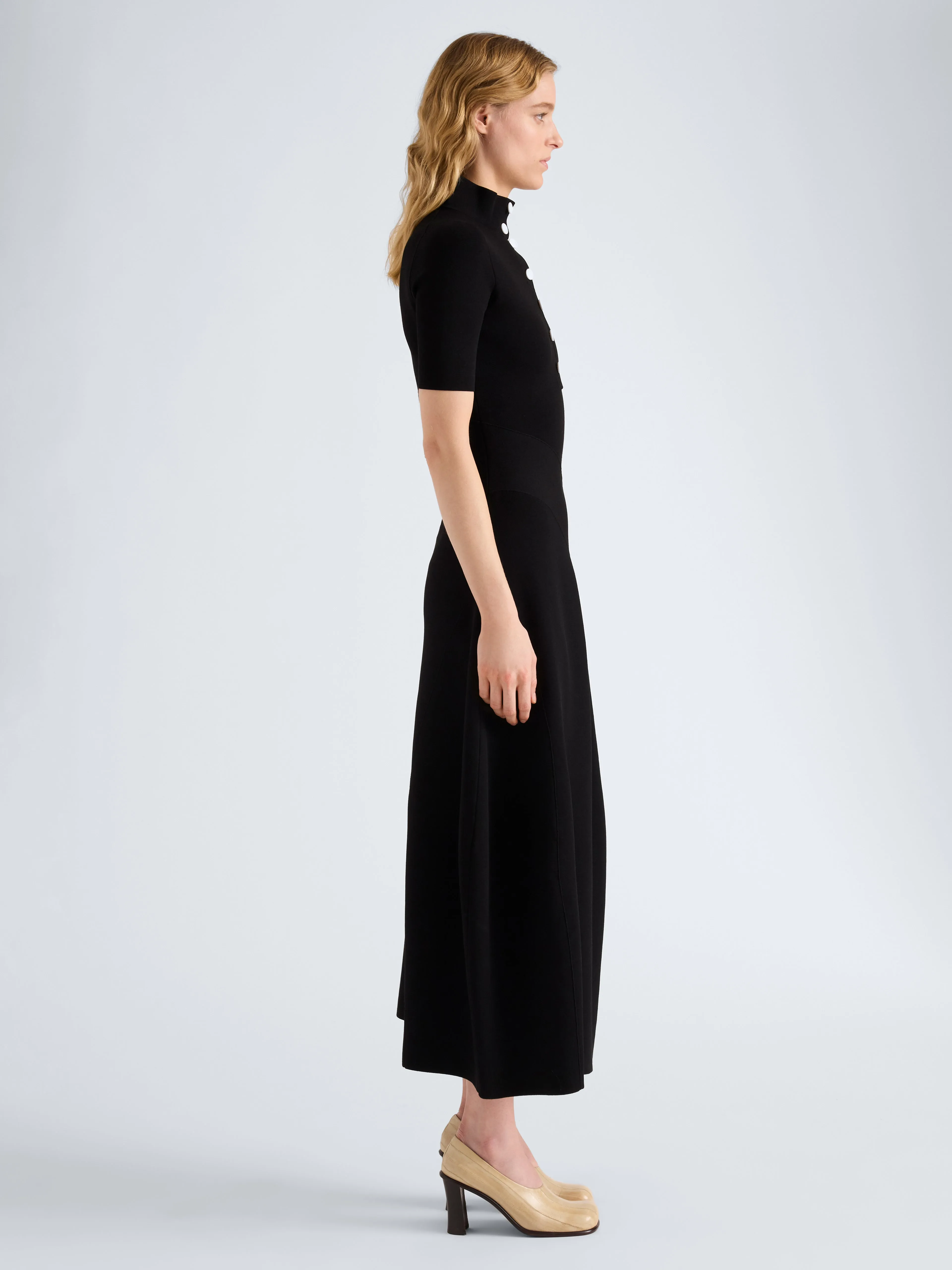 Mathilde Dress in Compact Stretch Viscose sold by Proenza Schouler product image thumbnail 3