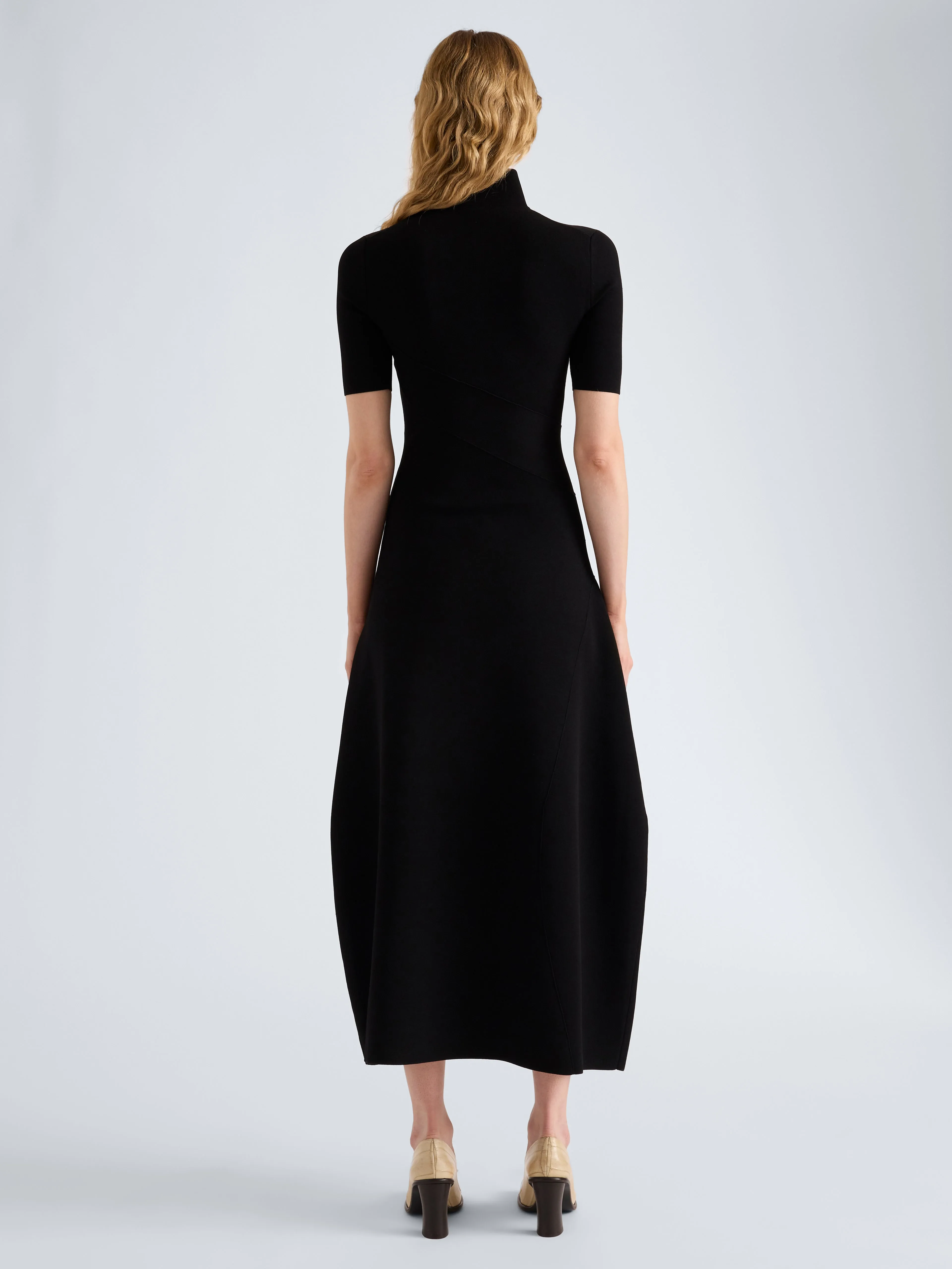 Mathilde Dress in Compact Stretch Viscose sold by Proenza Schouler product image thumbnail 4