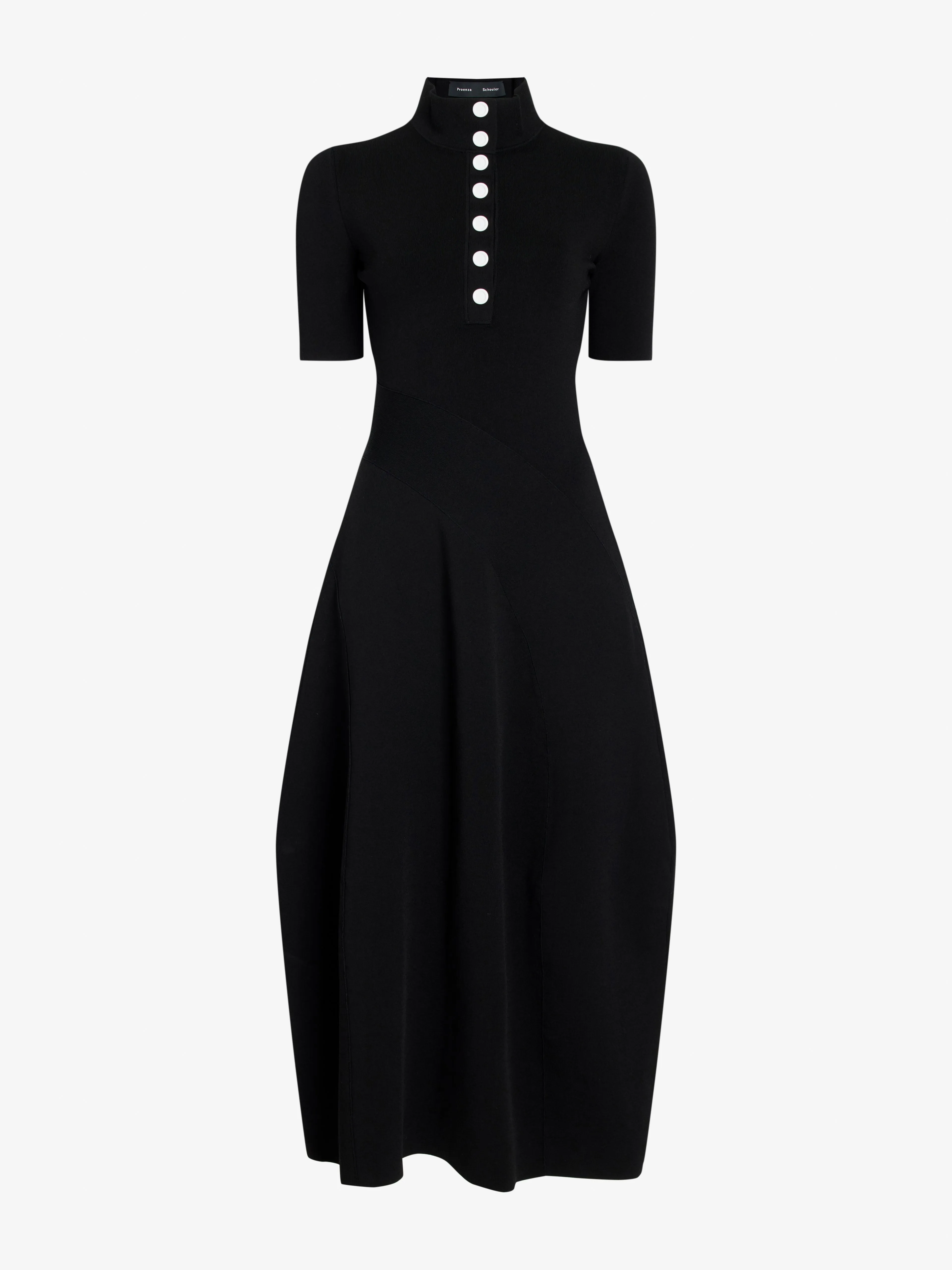 Mathilde Dress in Compact Stretch Viscose sold by Proenza Schouler