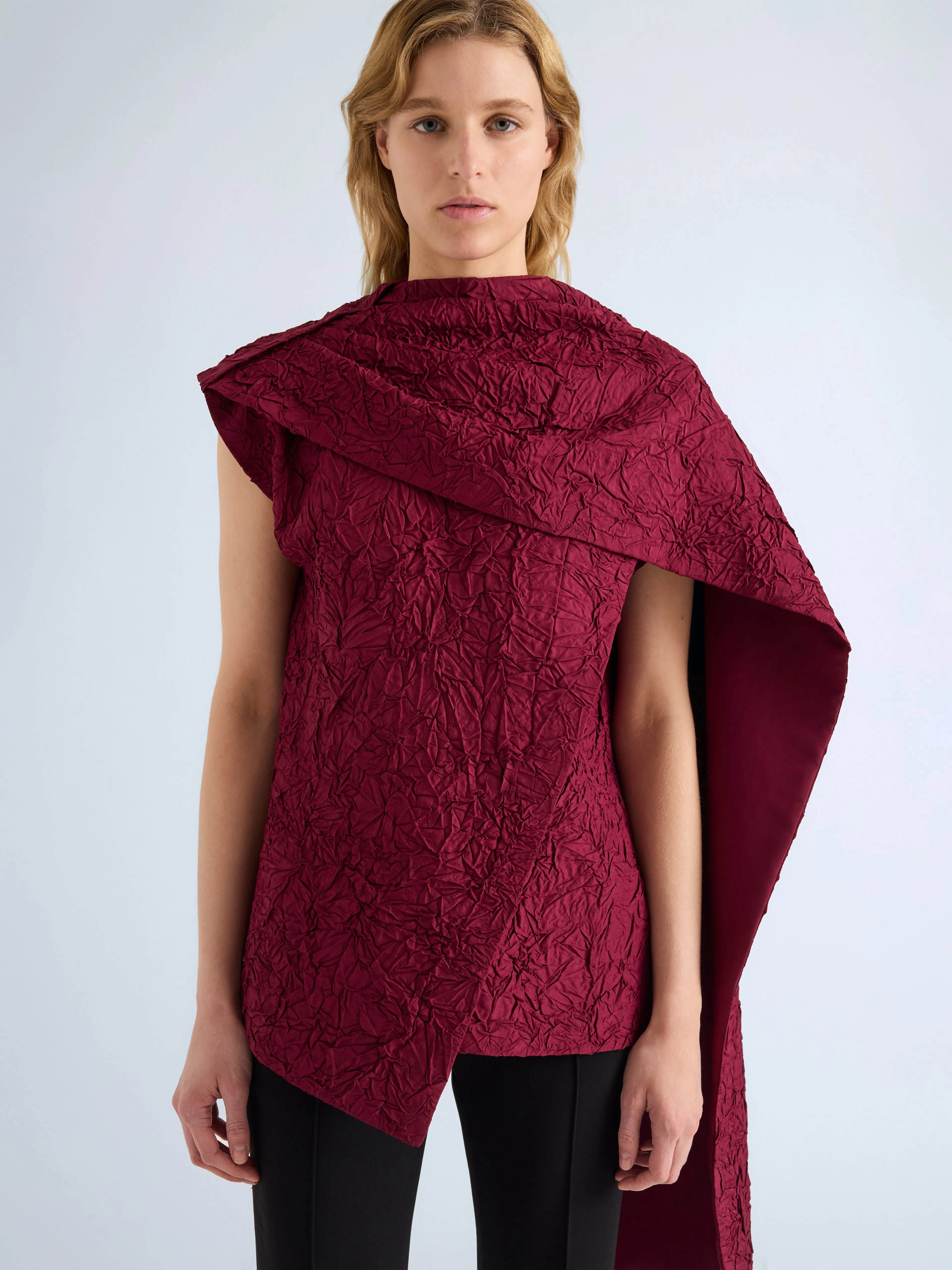 Lina Top in Crushed Silk sold by Proenza Schouler product image thumbnail 2