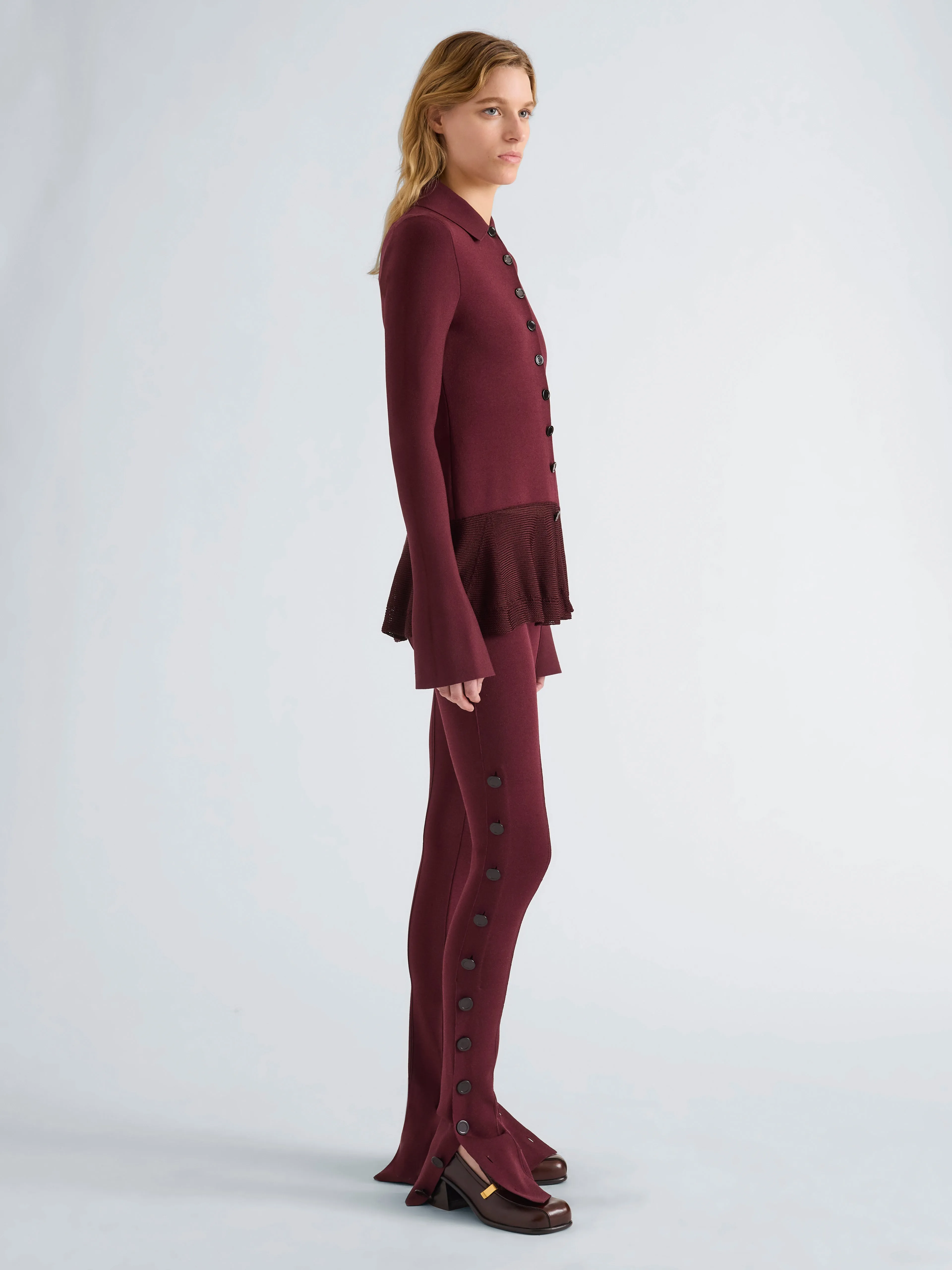 Martina Pant in Compact Stretch Viscose sold by Proenza Schouler product image thumbnail 3