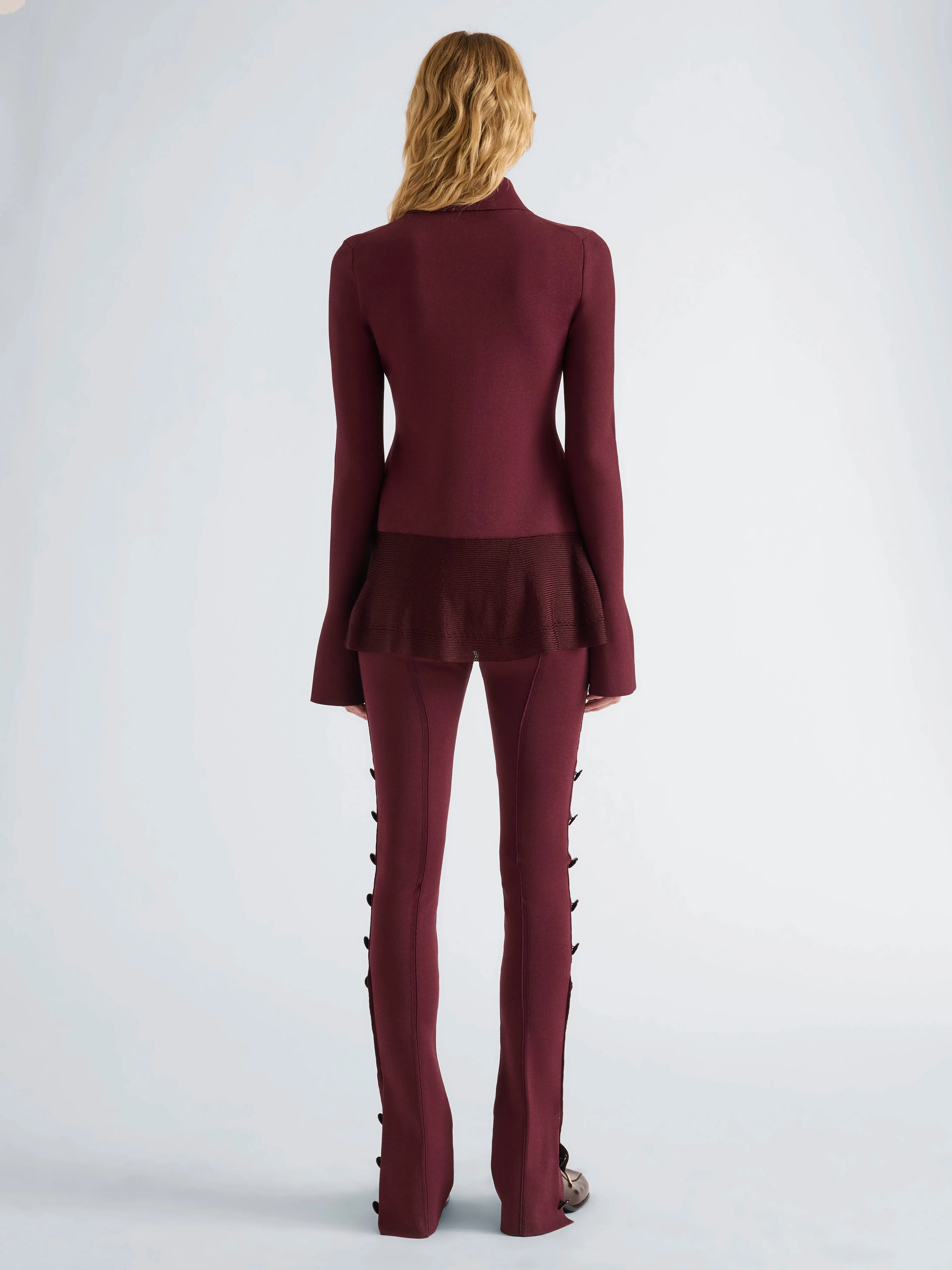 Martina Pant in Compact Stretch Viscose sold by Proenza Schouler product image thumbnail 4