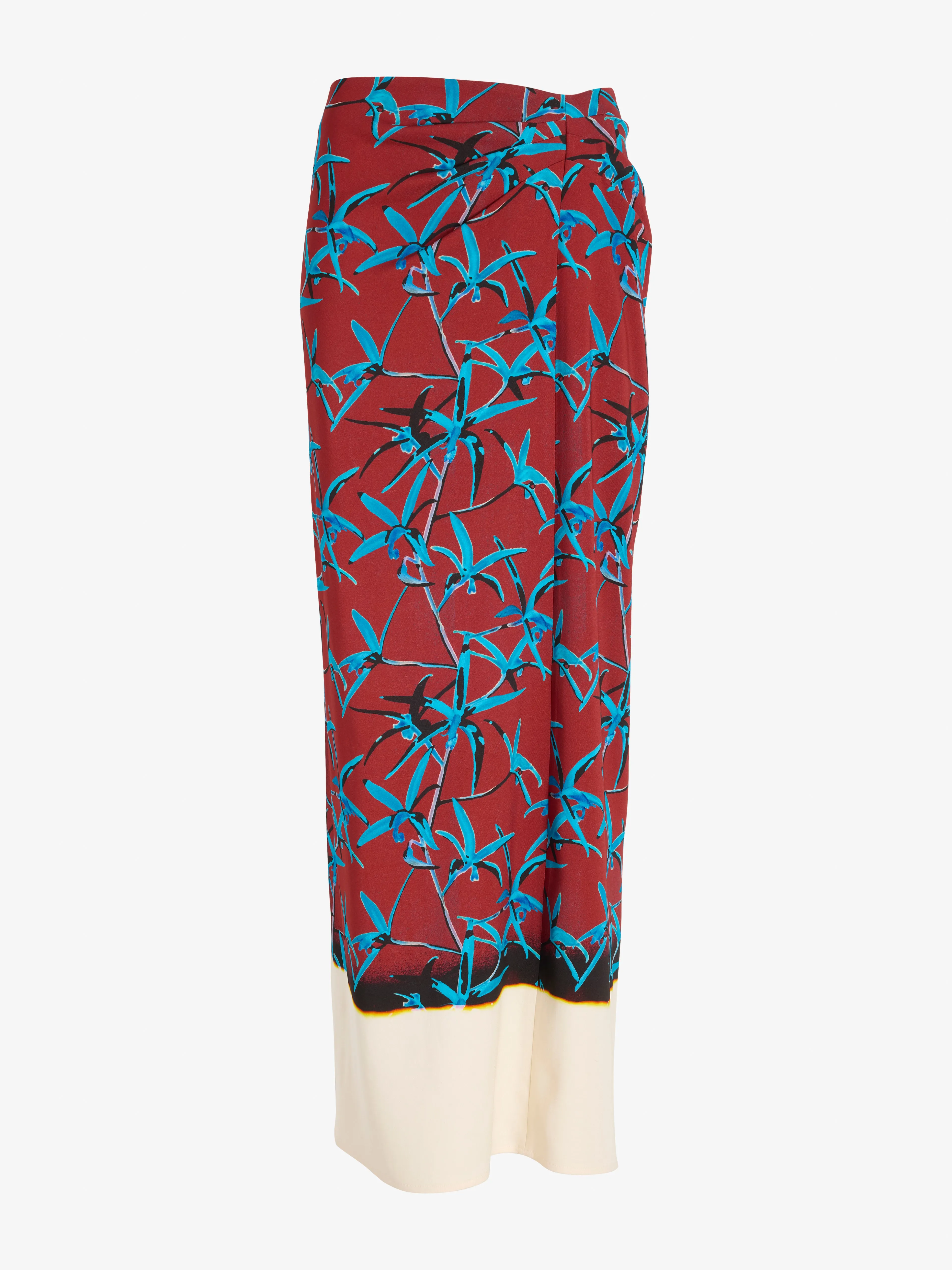 Anais Skirt in Printed Stretch Cady sold by Proenza Schouler