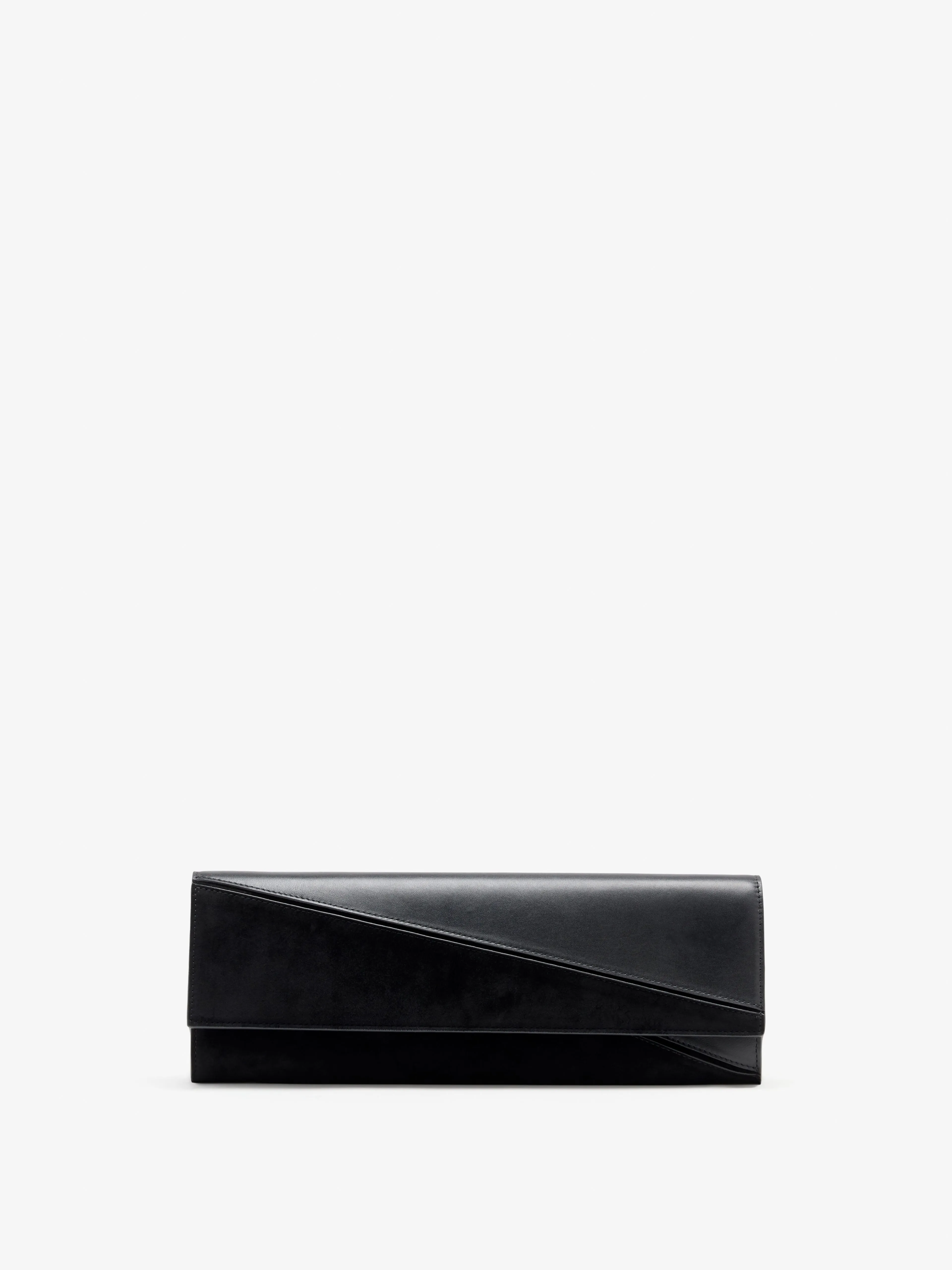Hex Clutch in Smooth Calf and Lux Suede sold by Proenza Schouler