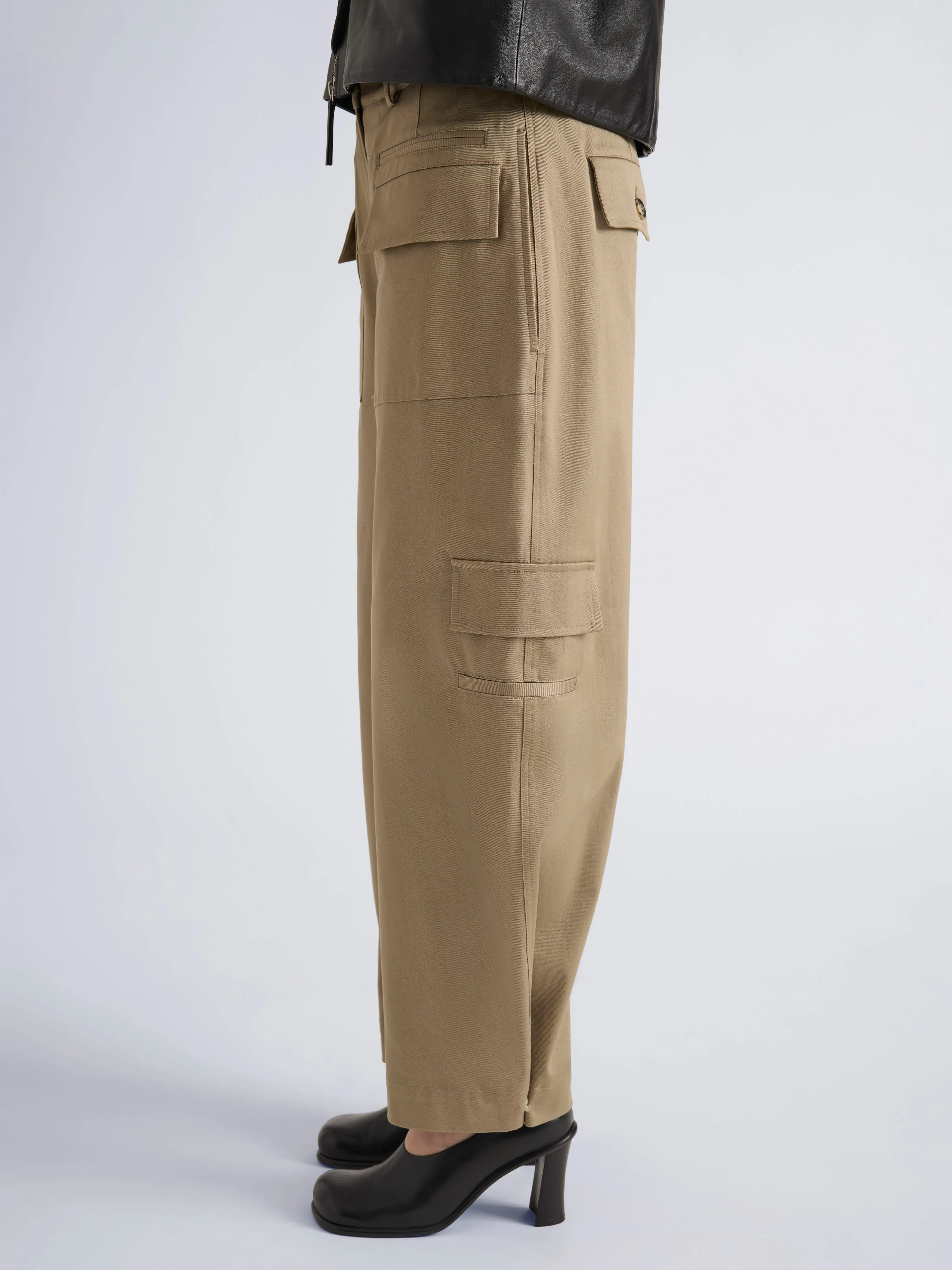 Talla Pant in Cotton Twill sold by Proenza Schouler product image thumbnail 5