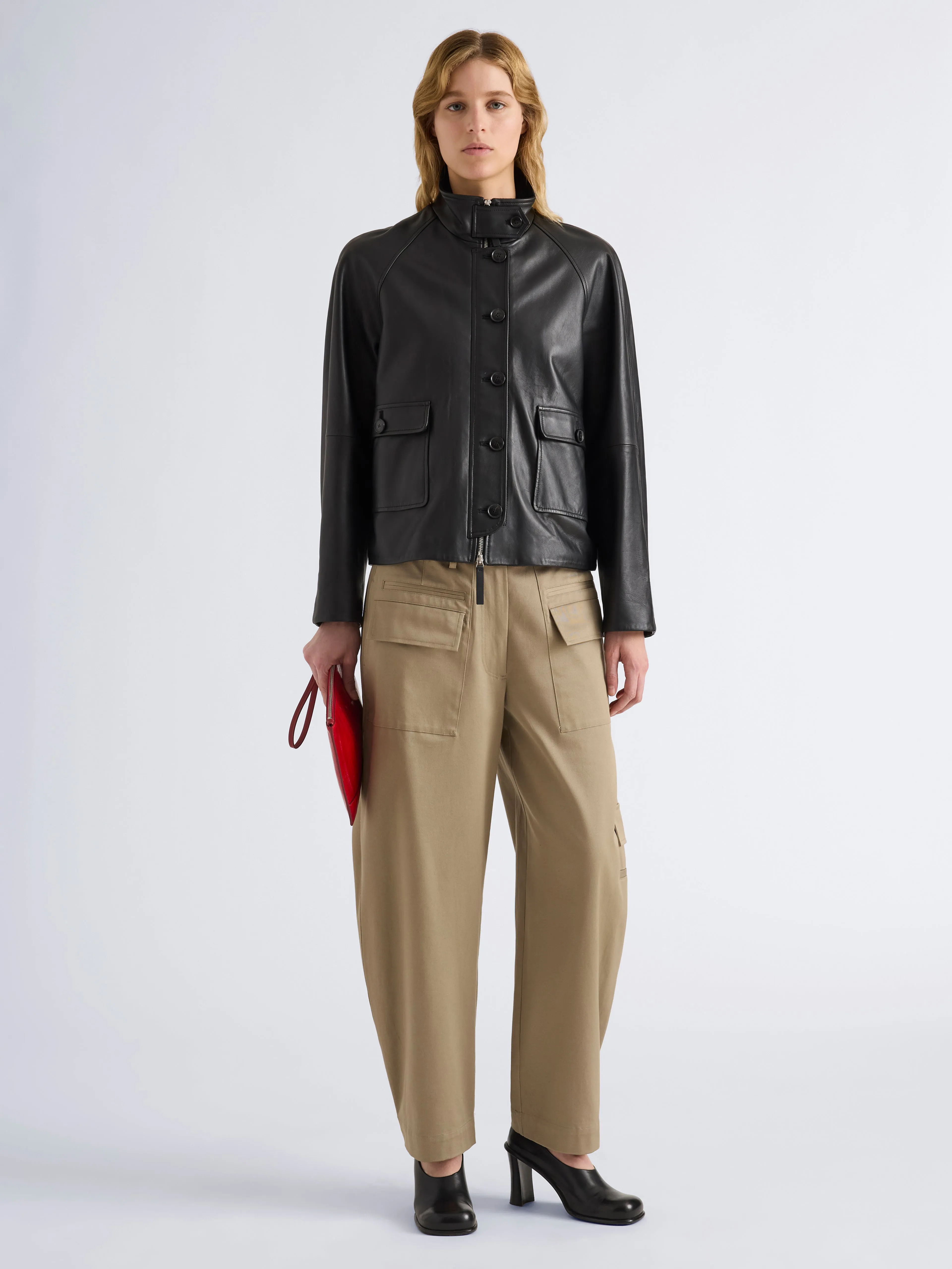 Talla Pant in Cotton Twill sold by Proenza Schouler product image thumbnail 2