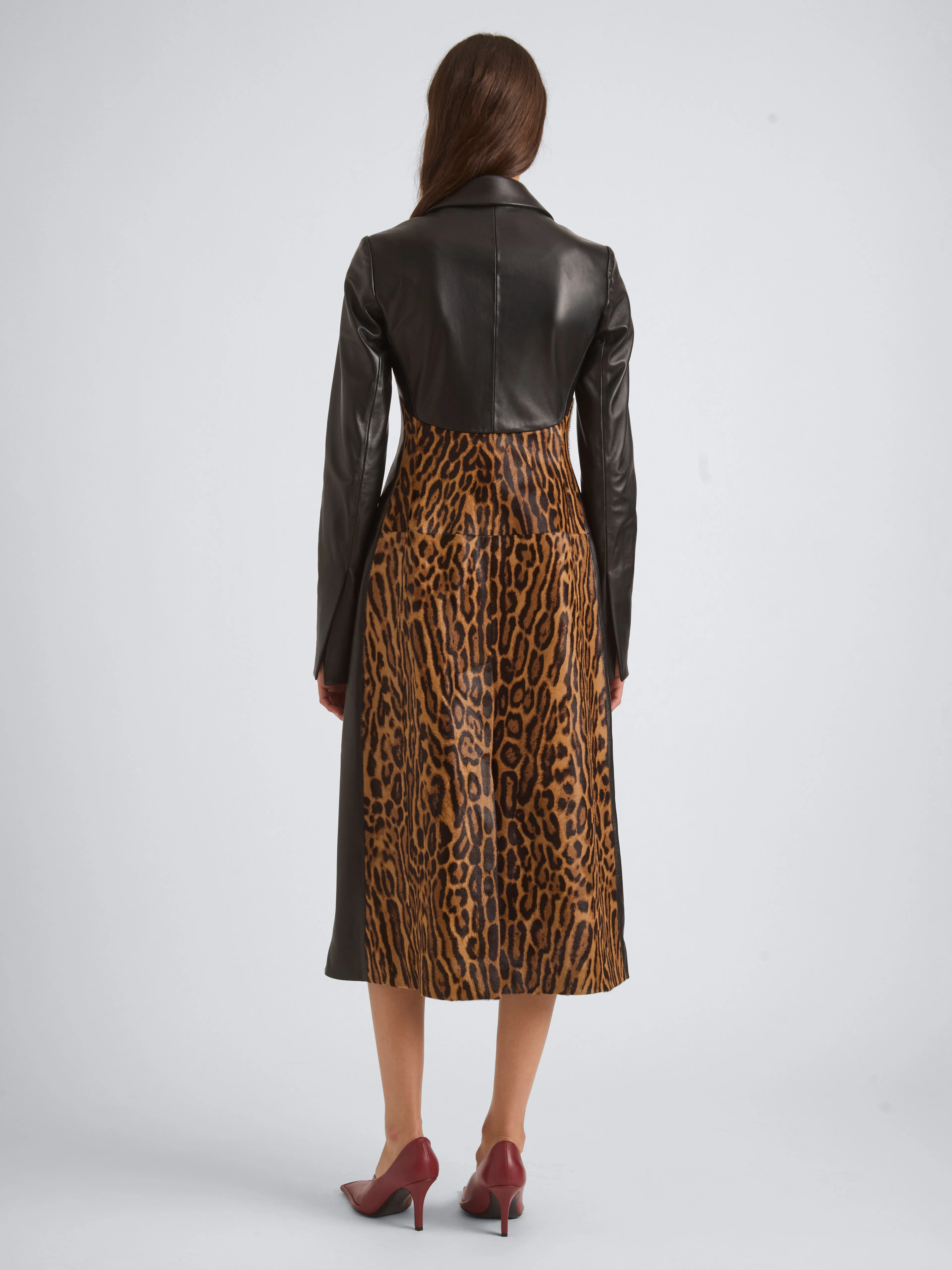 Farra Jacket in Printed Calf Hair sold by Proenza Schouler product image thumbnail 3