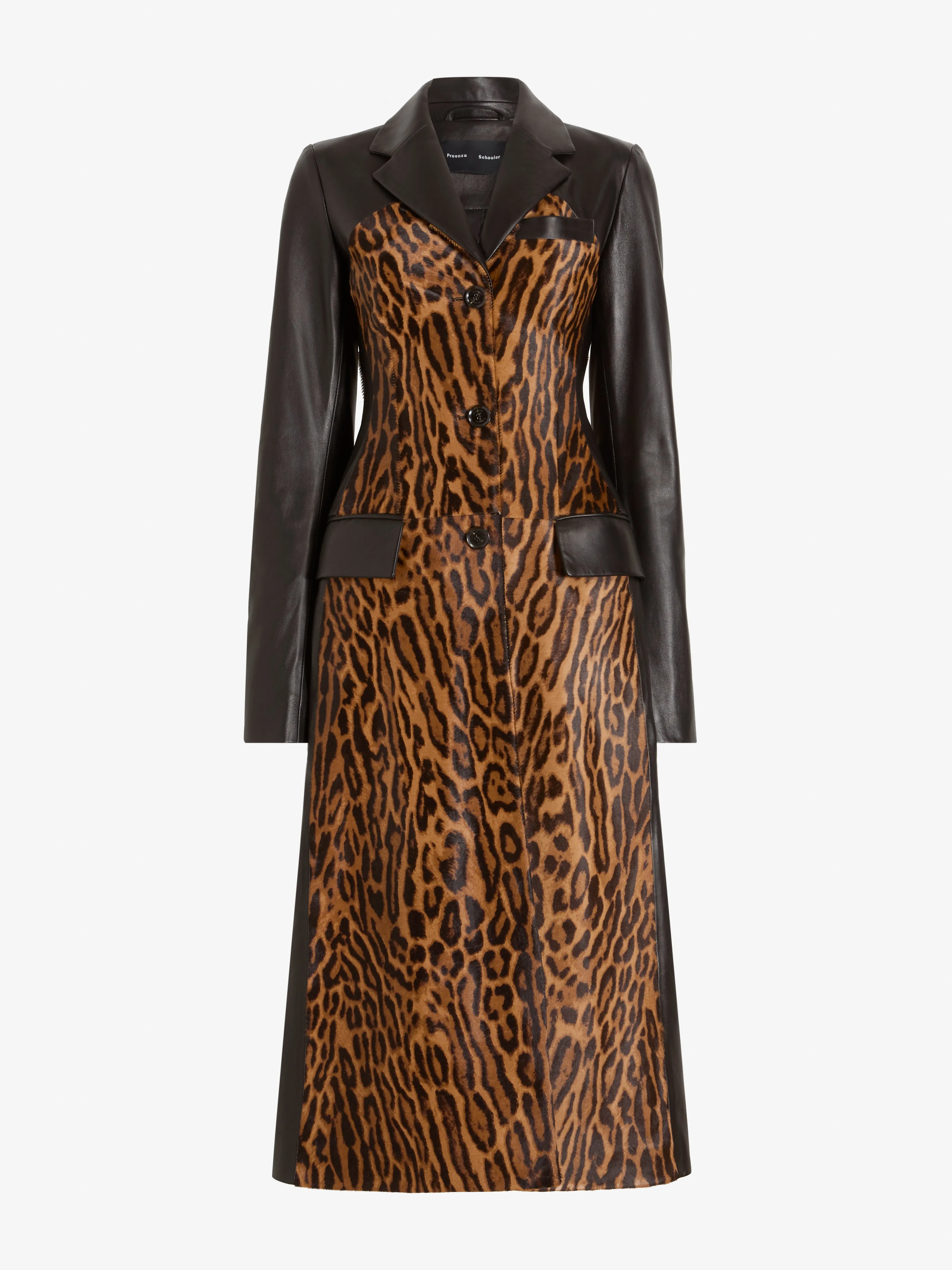 Farra Jacket in Printed Calf Hair sold by Proenza Schouler